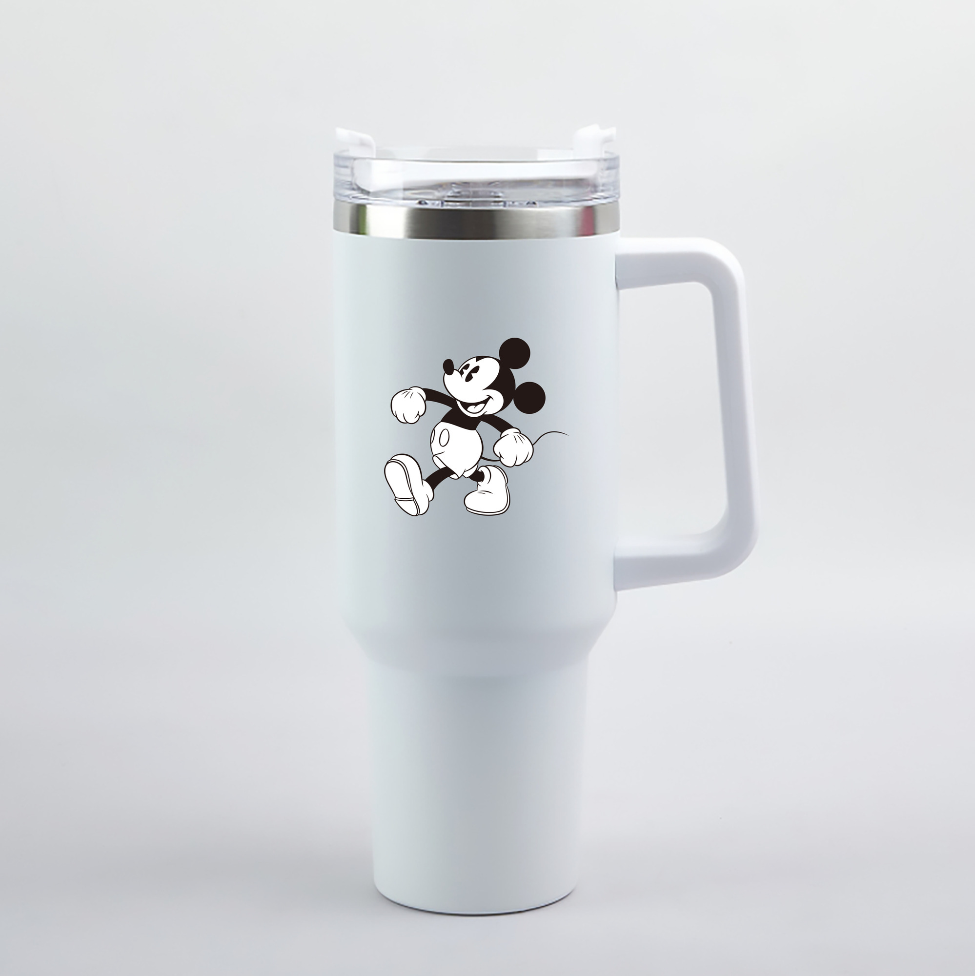 （画像用） ミッキーマウス Mickey Mouse 1200mL車用タンブラー（カラープリント）