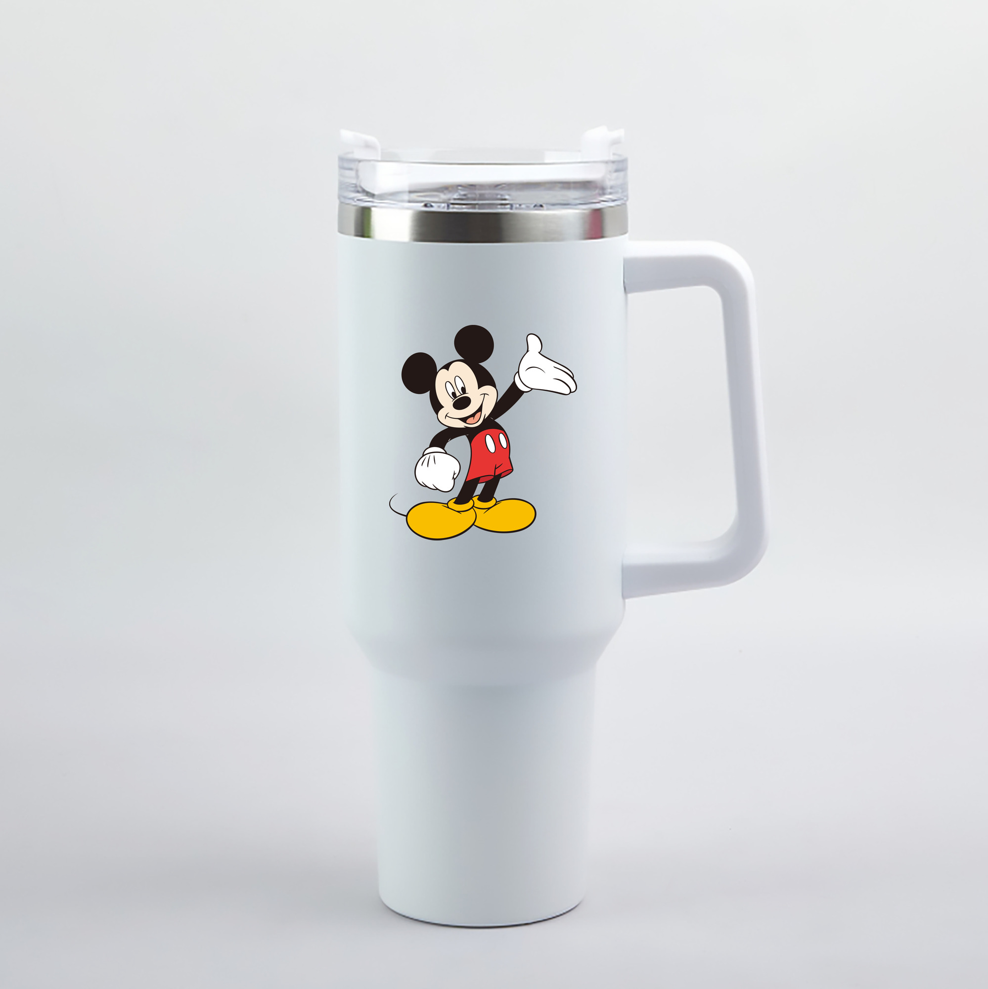 （画像用） ミッキーマウス Mickey Mouse 1200mL車用タンブラー（カラープリント）