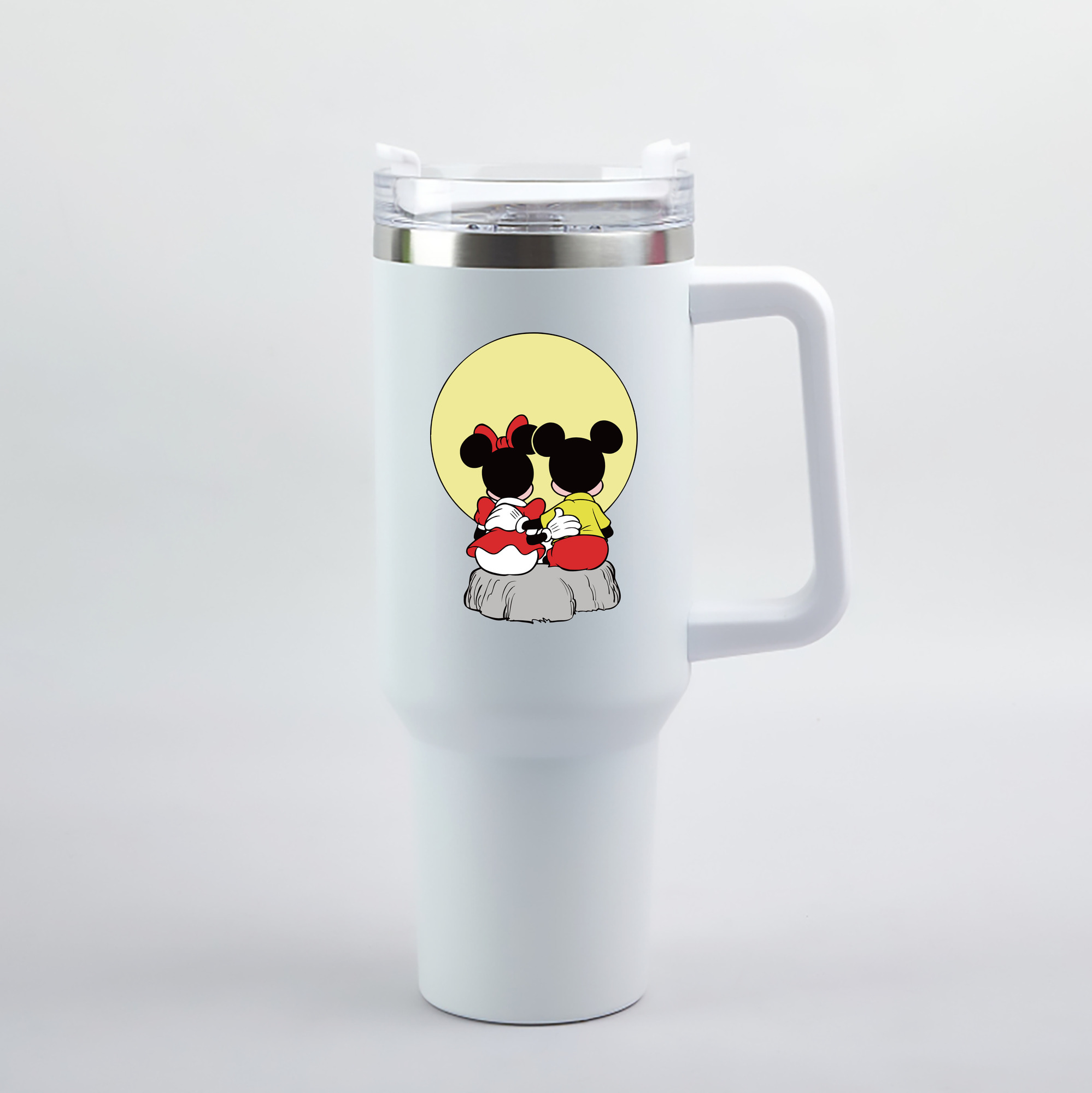 （画像用） ミッキーマウス Mickey Mouse 1200mL車用タンブラー（カラープリント）