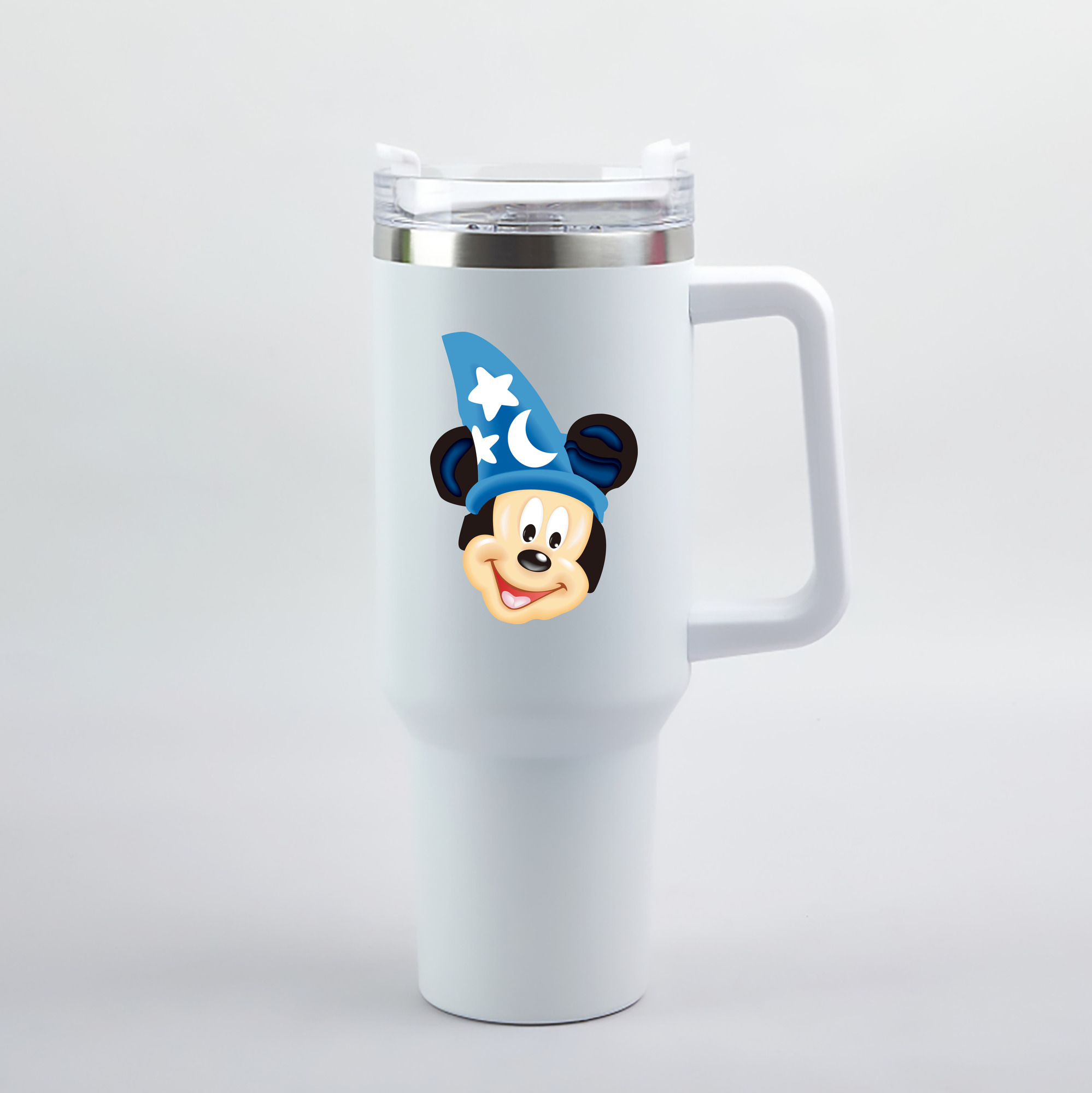 （画像用） ミッキーマウス Mickey Mouse 1200mL車用タンブラー（カラープリント）