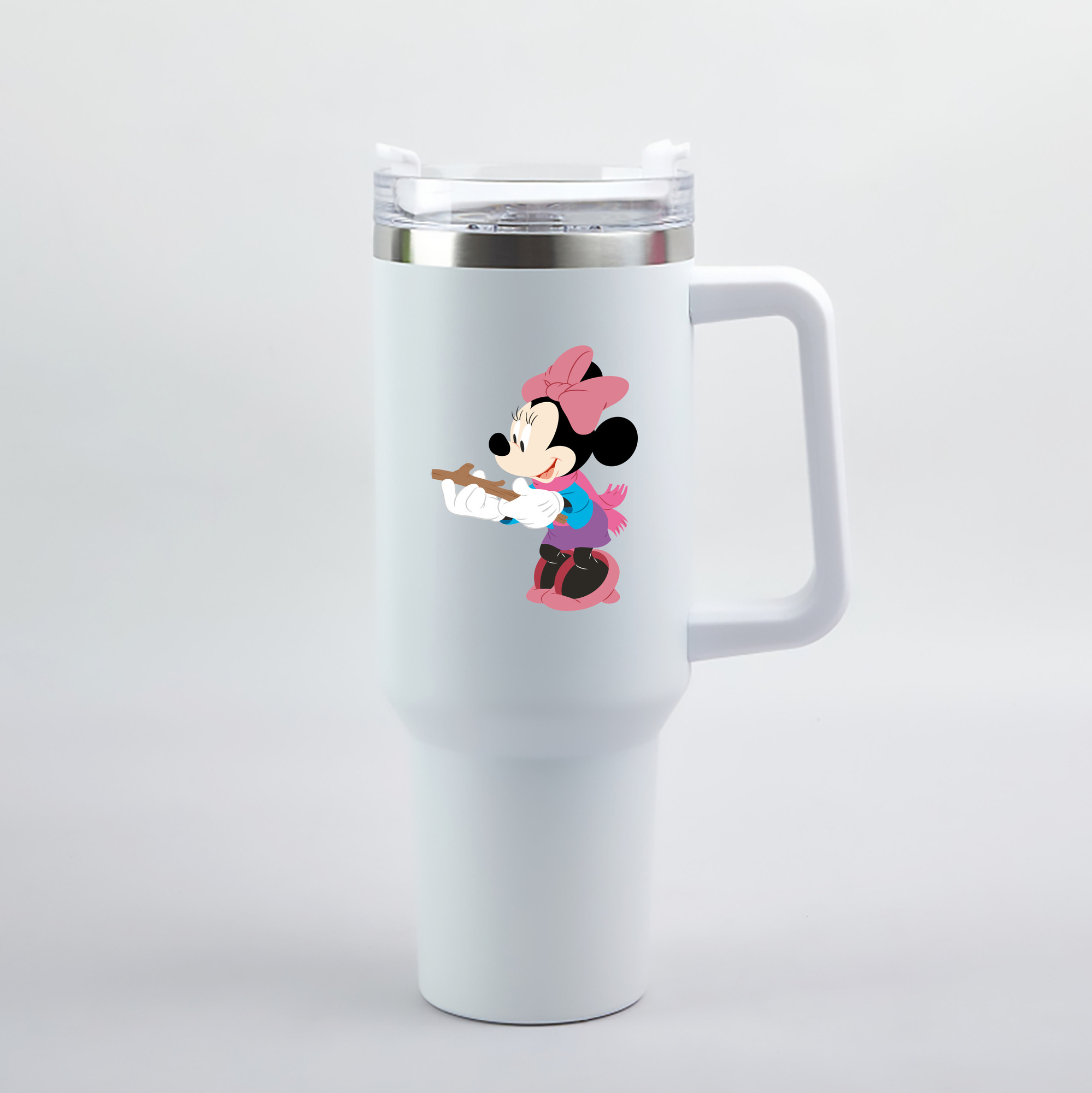 （画像用） ミッキーマウス Mickey Mouse 1200mL車用タンブラー（カラープリント）