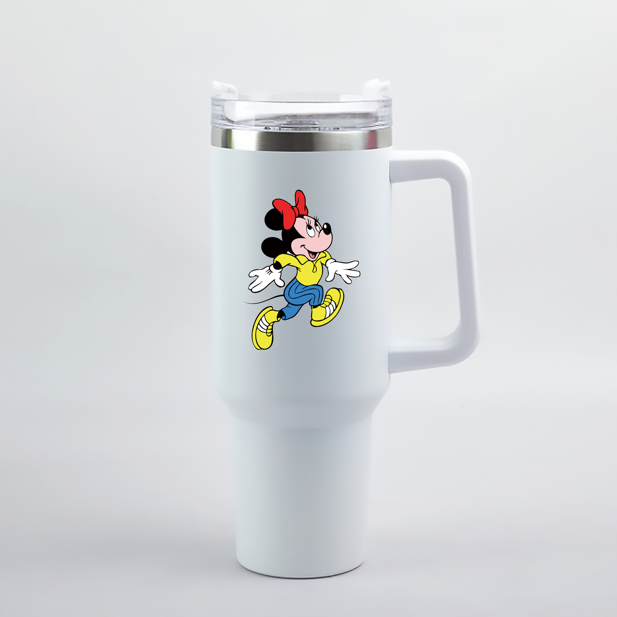（画像用） ミッキーマウス Mickey Mouse 1200mL車用タンブラー（カラープリント）