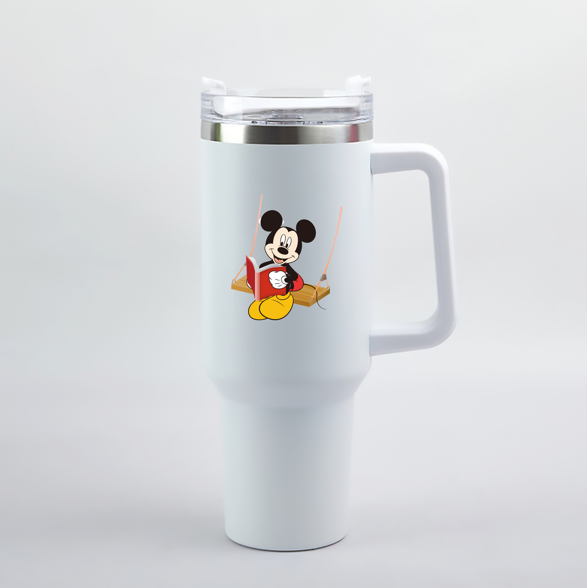 （画像用） ミッキーマウス Mickey Mouse 1200mL車用タンブラー（カラープリント）