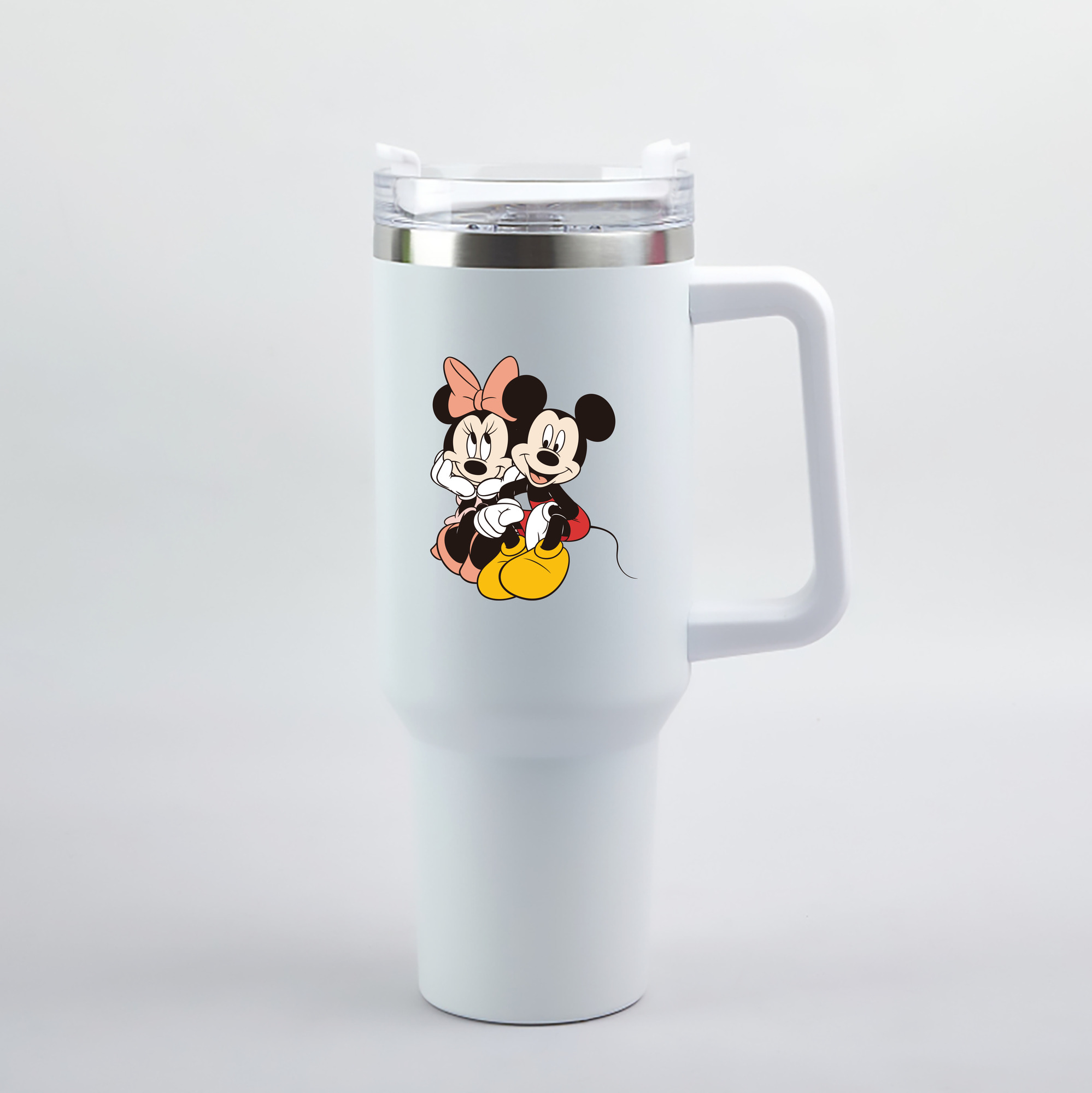 （画像用） ミッキーマウス Mickey Mouse 1200mL車用タンブラー（カラープリント）