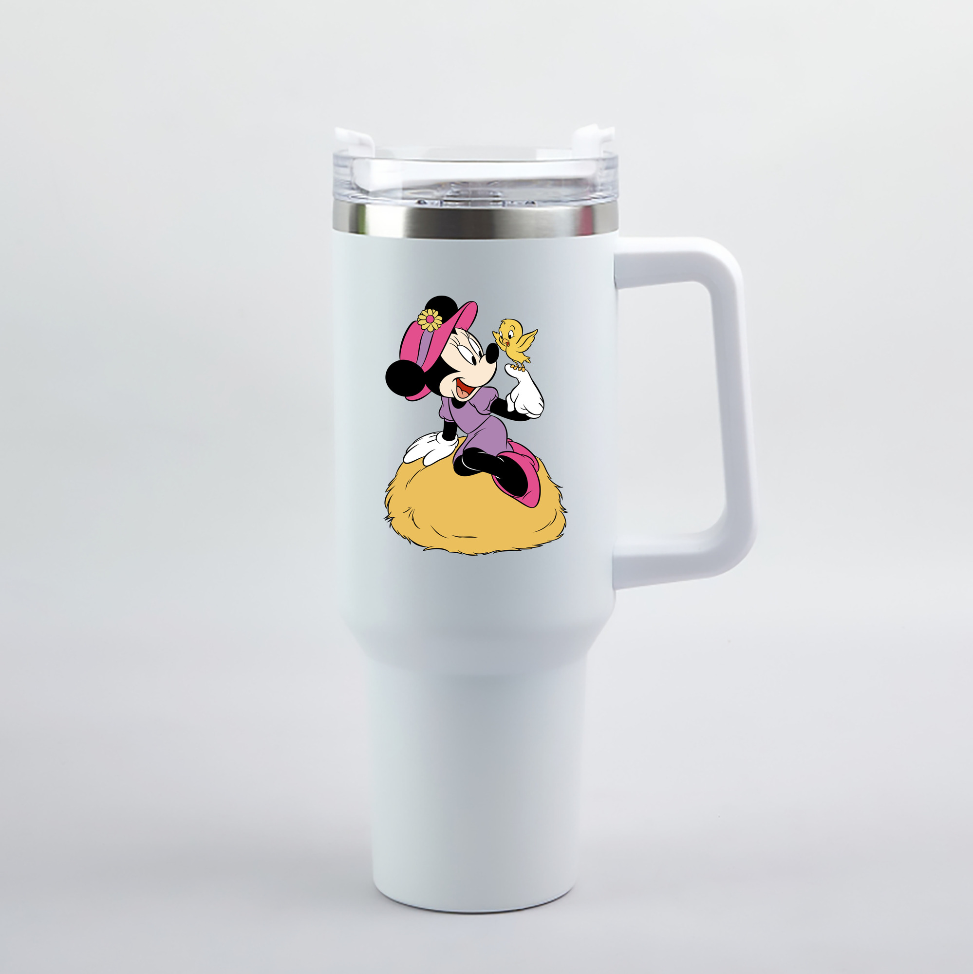 （画像用） ミッキーマウス Mickey Mouse 1200mL車用タンブラー（カラープリント）