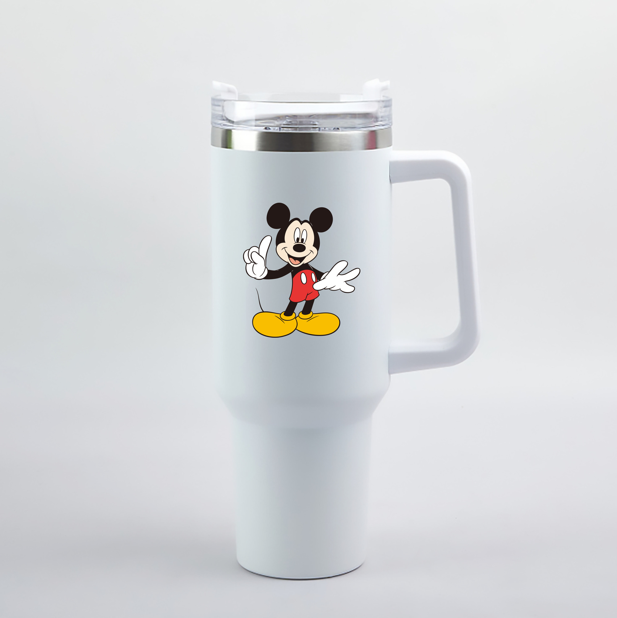 （画像用） ミッキーマウス Mickey Mouse 1200mL車用タンブラー（カラープリント）