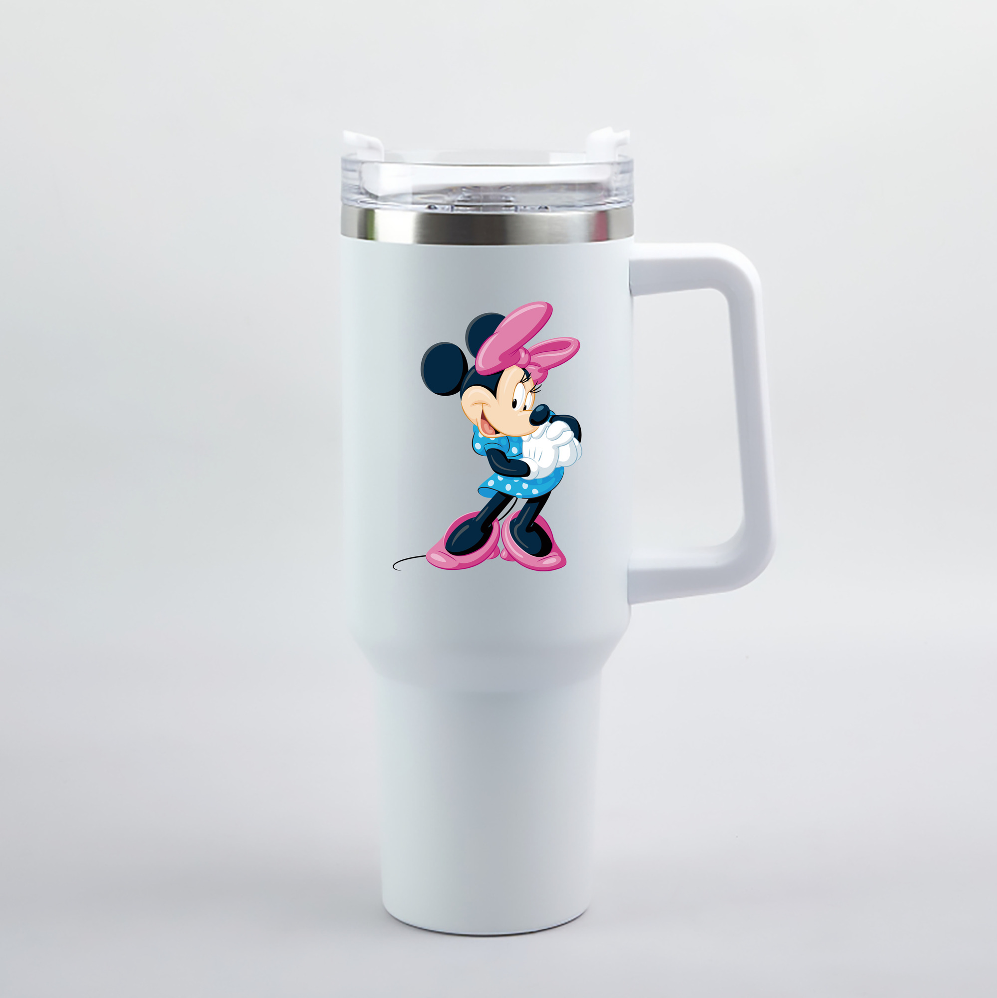 （画像用） ミッキーマウス Mickey Mouse 1200mL車用タンブラー（カラープリント）