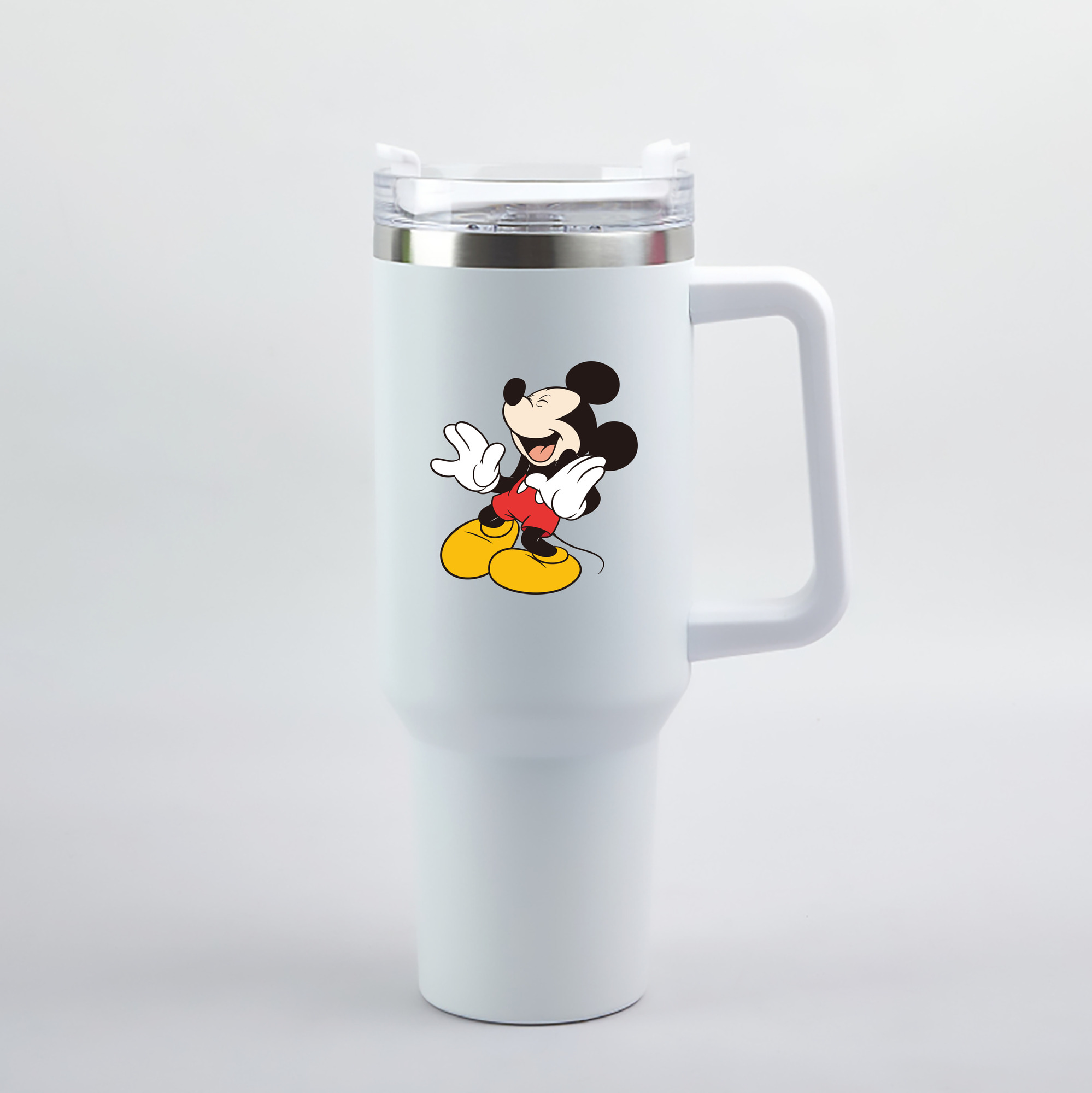 （画像用） ミッキーマウス Mickey Mouse 1200mL車用タンブラー（カラープリント）