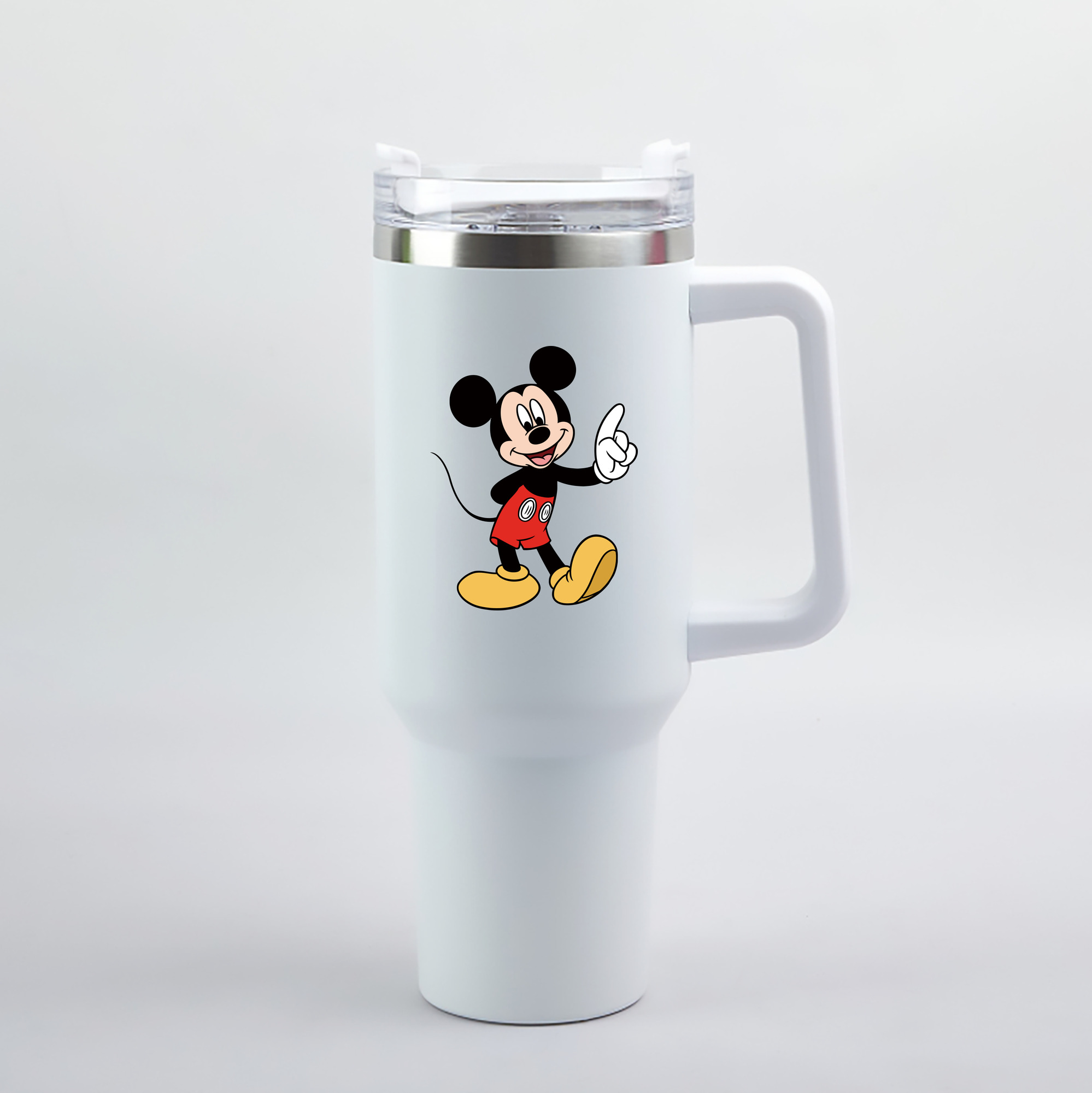 （画像用） ミッキーマウス Mickey Mouse 1200mL車用タンブラー（カラープリント）