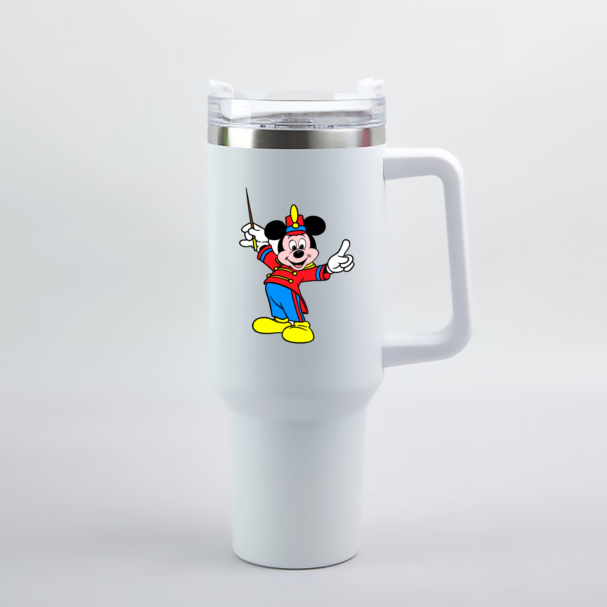 （画像用） ミッキーマウス Mickey Mouse 1200mL車用タンブラー（カラープリント）