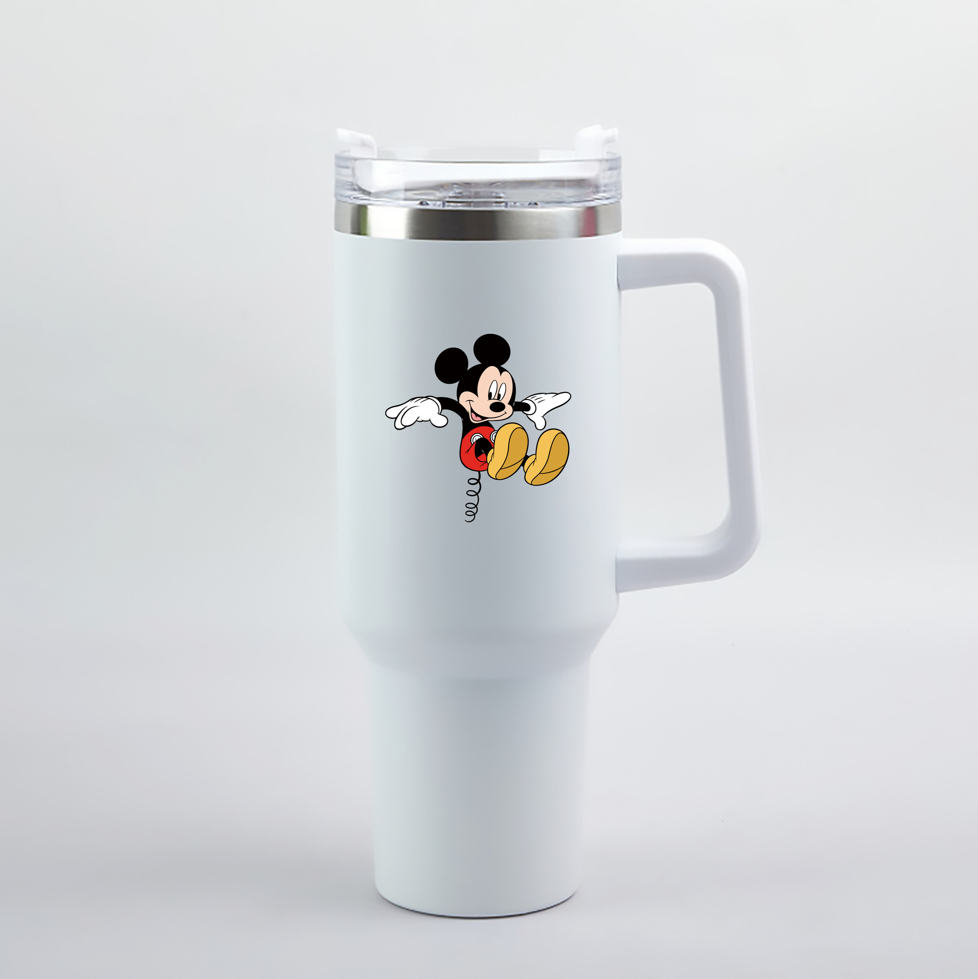 （画像用） ミッキーマウス Mickey Mouse 1200mL車用タンブラー（カラープリント）