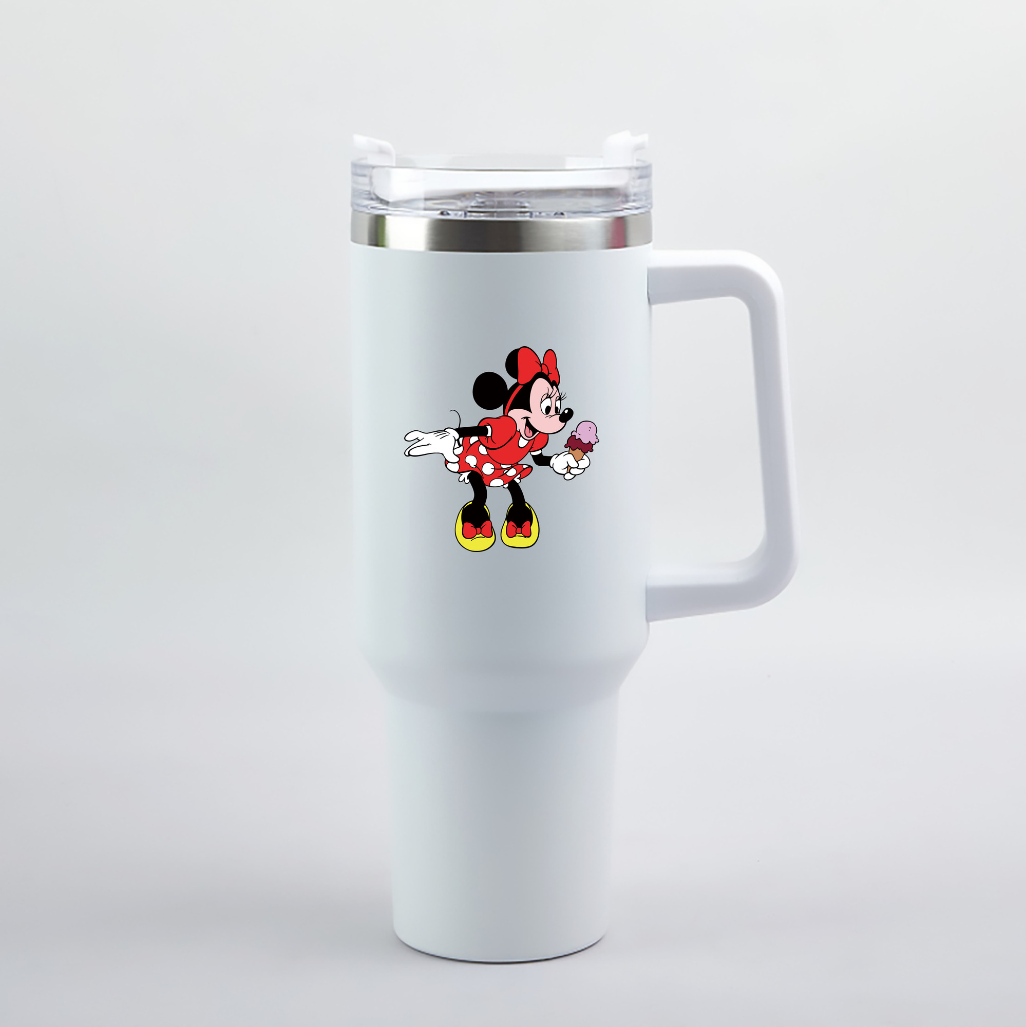（画像用） ミッキーマウス Mickey Mouse 1200mL車用タンブラー（カラープリント）
