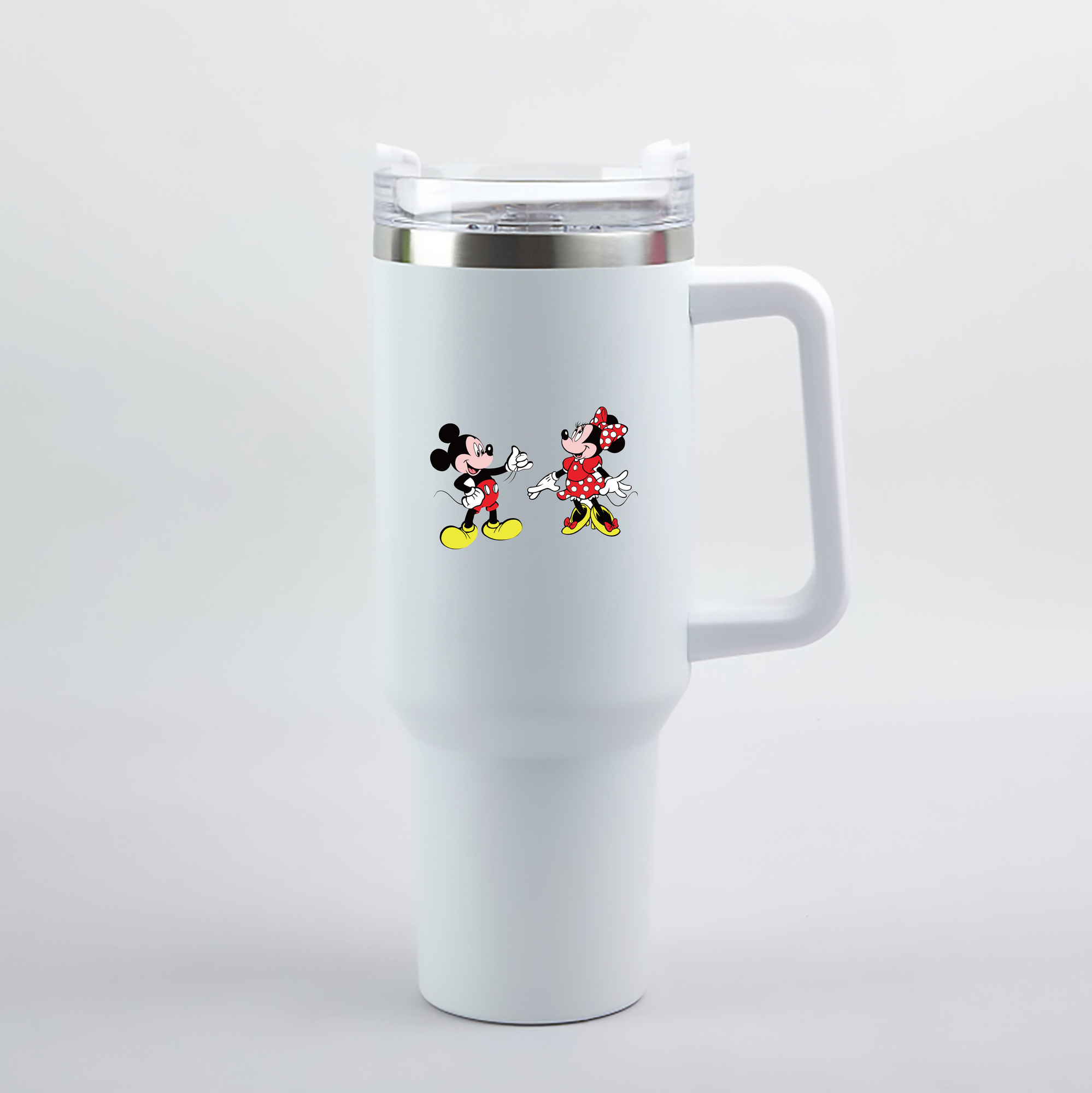 （画像用） ミッキーマウス Mickey Mouse 1200mL車用タンブラー（カラープリント）