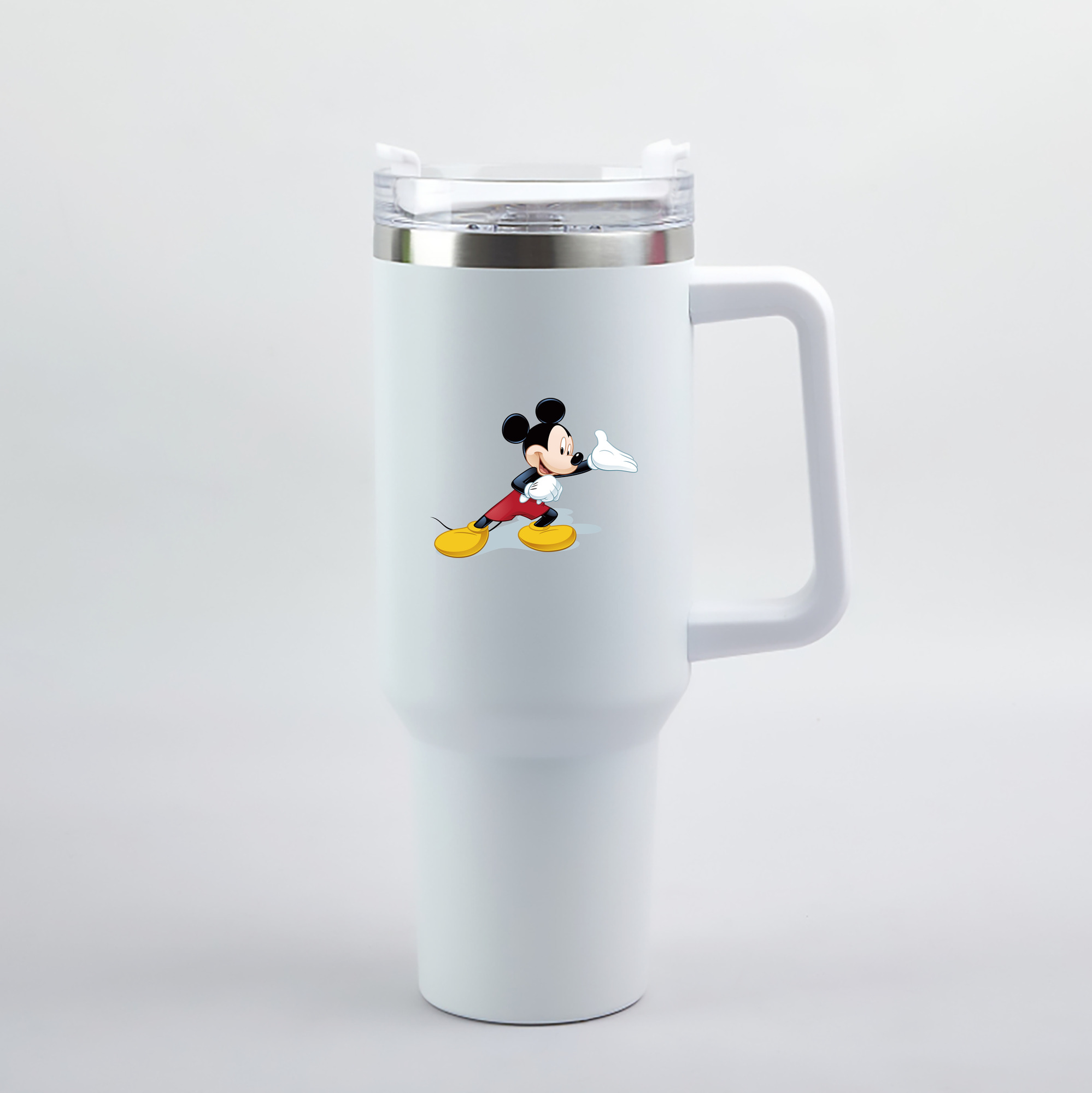 （画像用） ミッキーマウス Mickey Mouse 1200mL車用タンブラー（カラープリント）