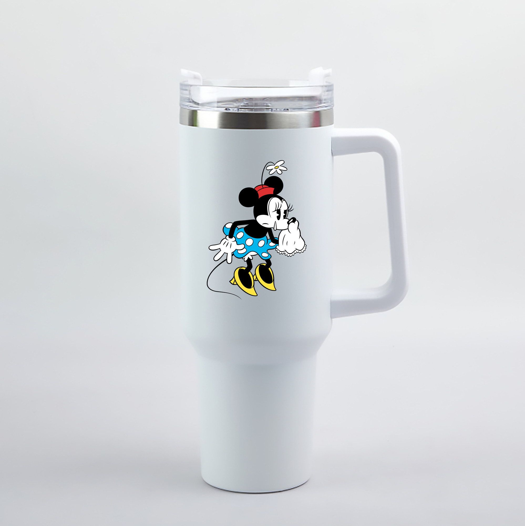 （画像用） ミッキーマウス Mickey Mouse 1200mL車用タンブラー（カラープリント）