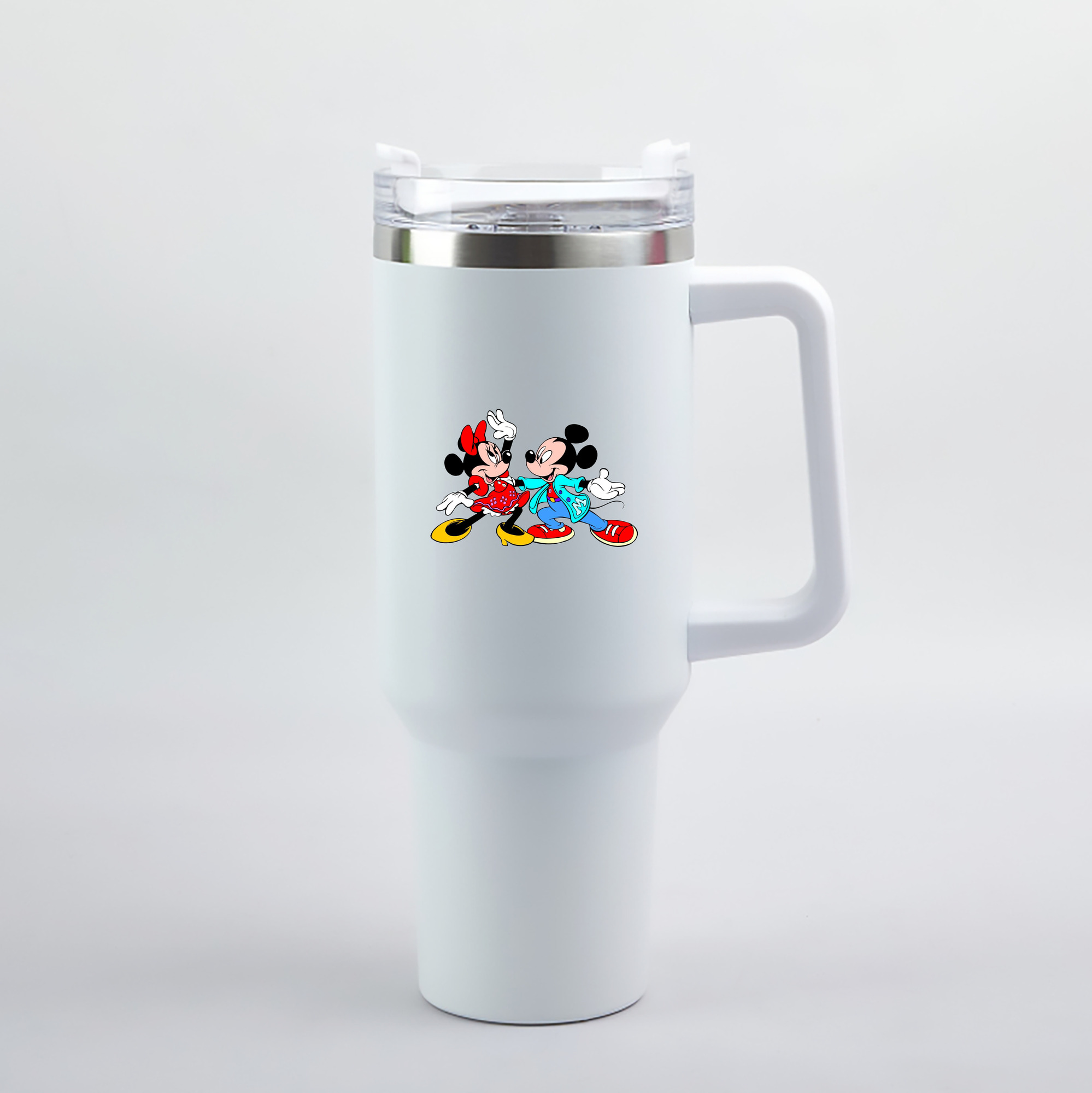 （画像用） ミッキーマウス Mickey Mouse 1200mL車用タンブラー（カラープリント）