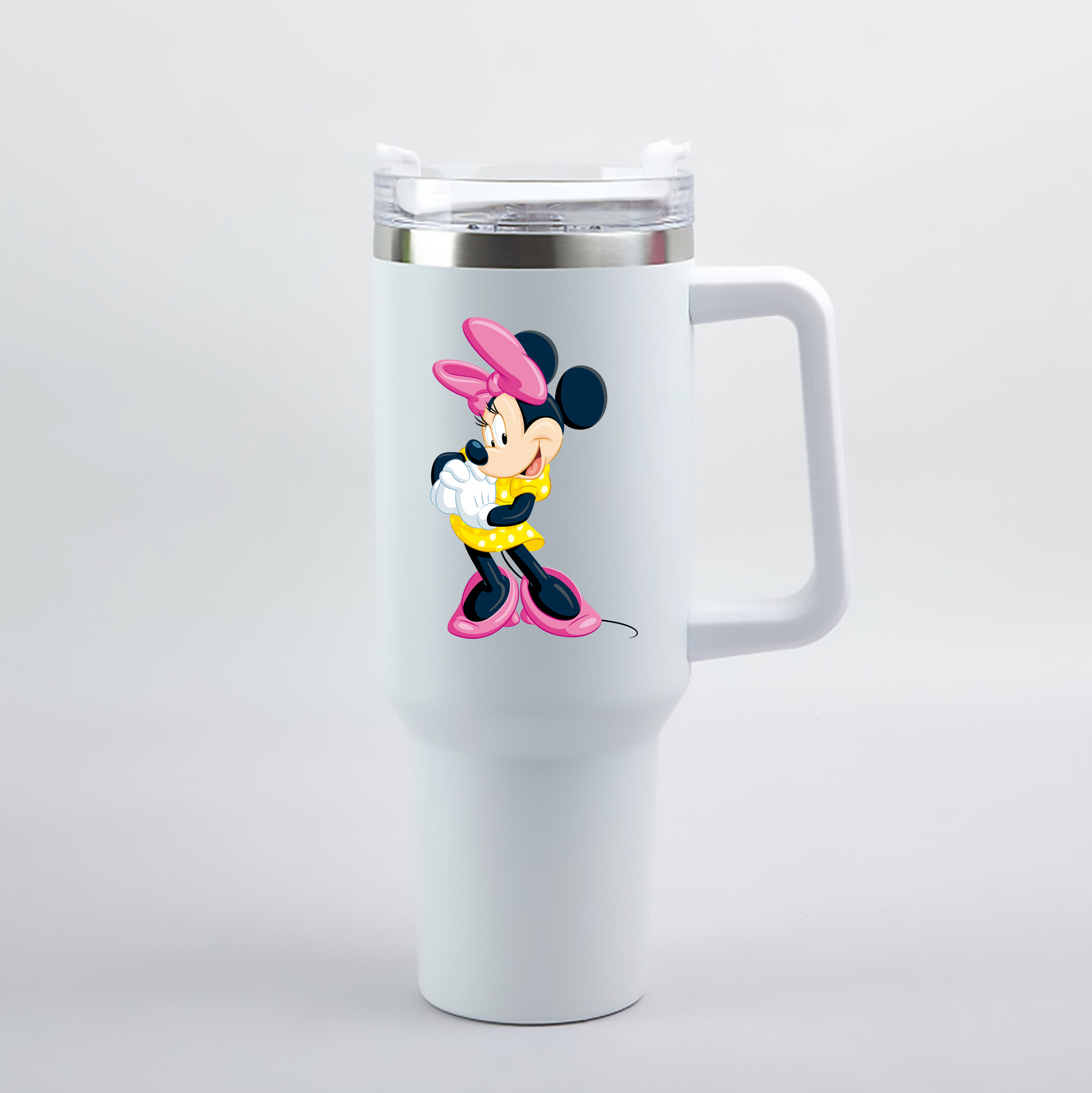 （画像用） ミッキーマウス Mickey Mouse 1200mL車用タンブラー（カラープリント）