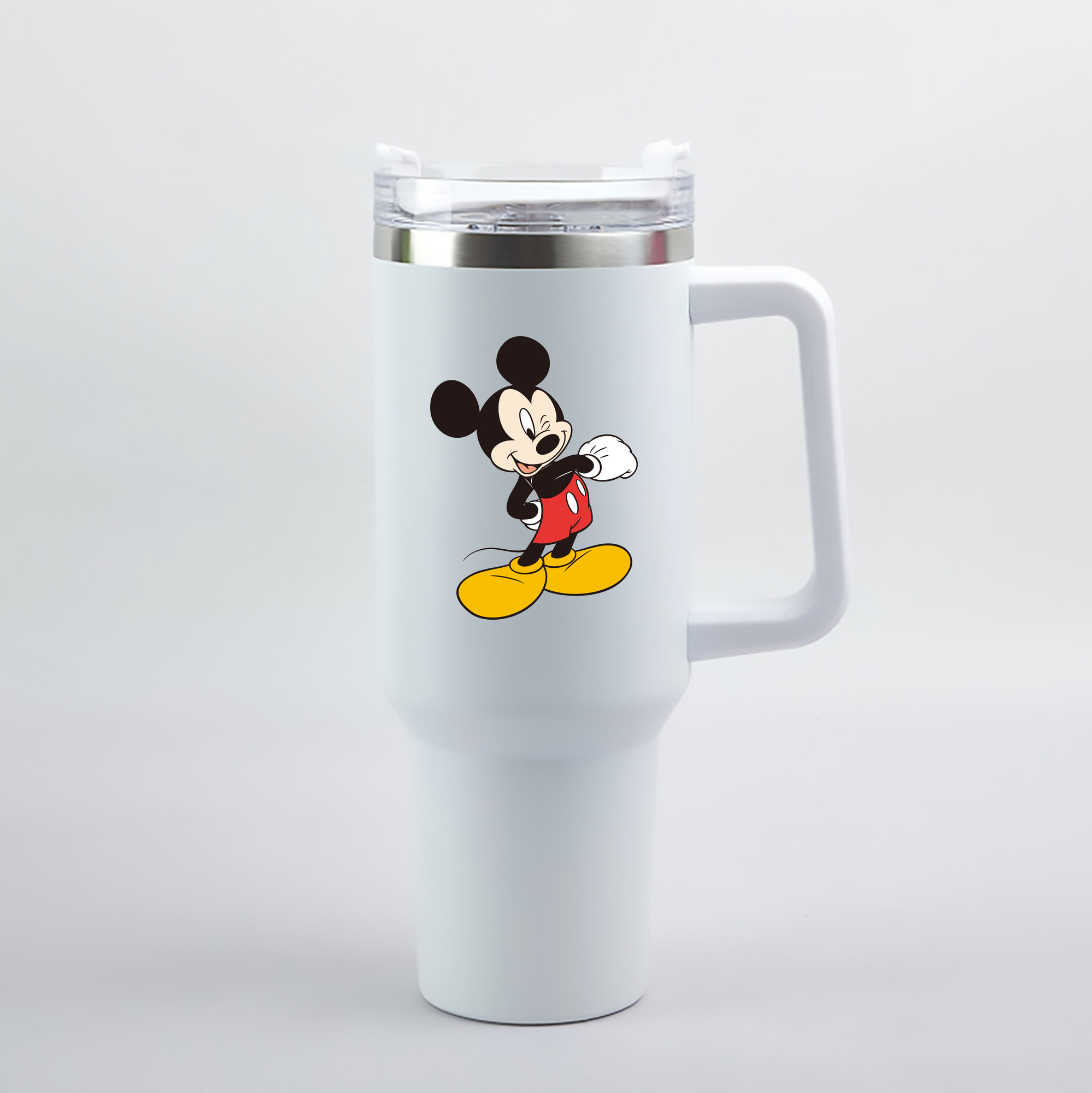 （画像用） ミッキーマウス Mickey Mouse 1200mL車用タンブラー（カラープリント）