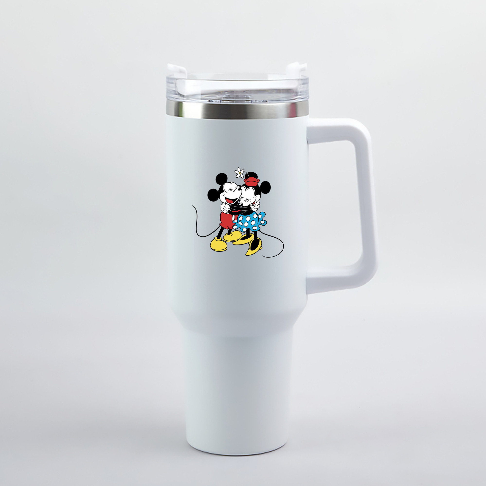 （画像用） ミッキーマウス Mickey Mouse 1200mL車用タンブラー（カラープリント）