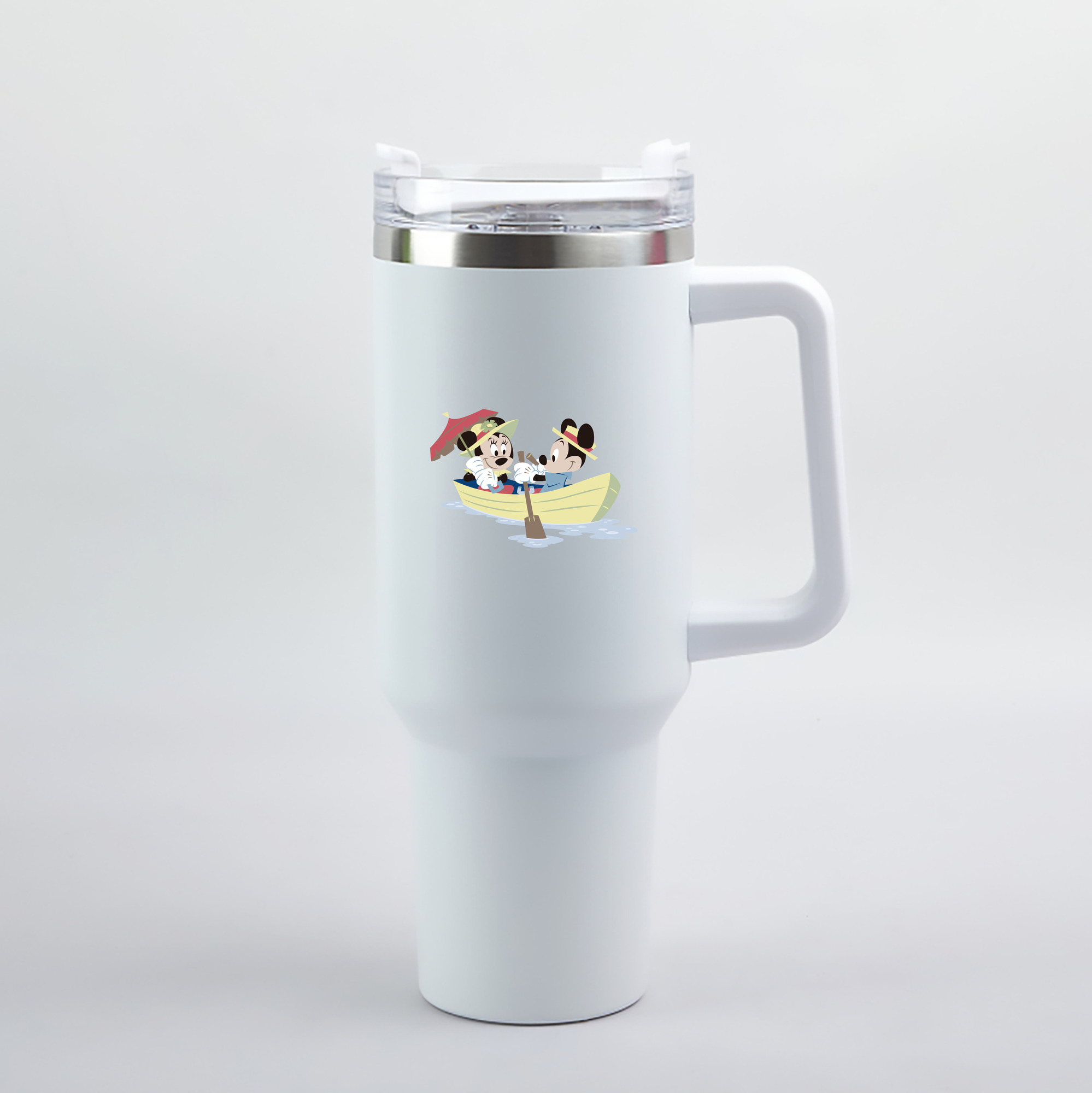 （画像用） ミッキーマウス Mickey Mouse 1200mL車用タンブラー（カラープリント）