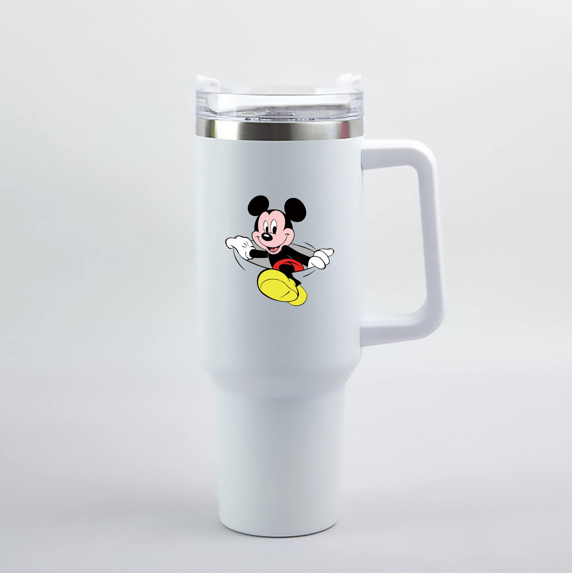 （画像用） ミッキーマウス Mickey Mouse 1200mL車用タンブラー（カラープリント）