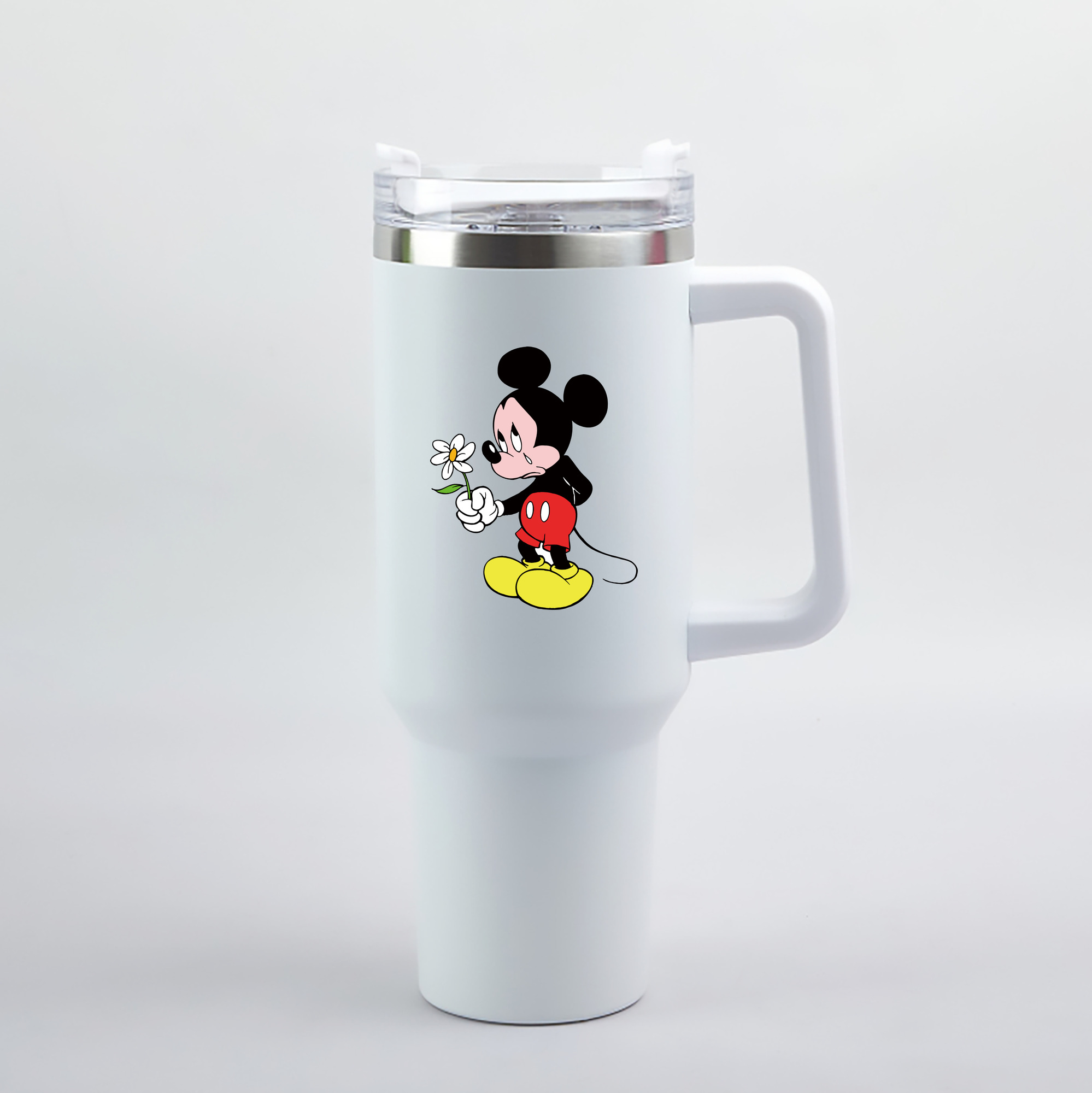（画像用） ミッキーマウス Mickey Mouse 1200mL車用タンブラー（カラープリント）