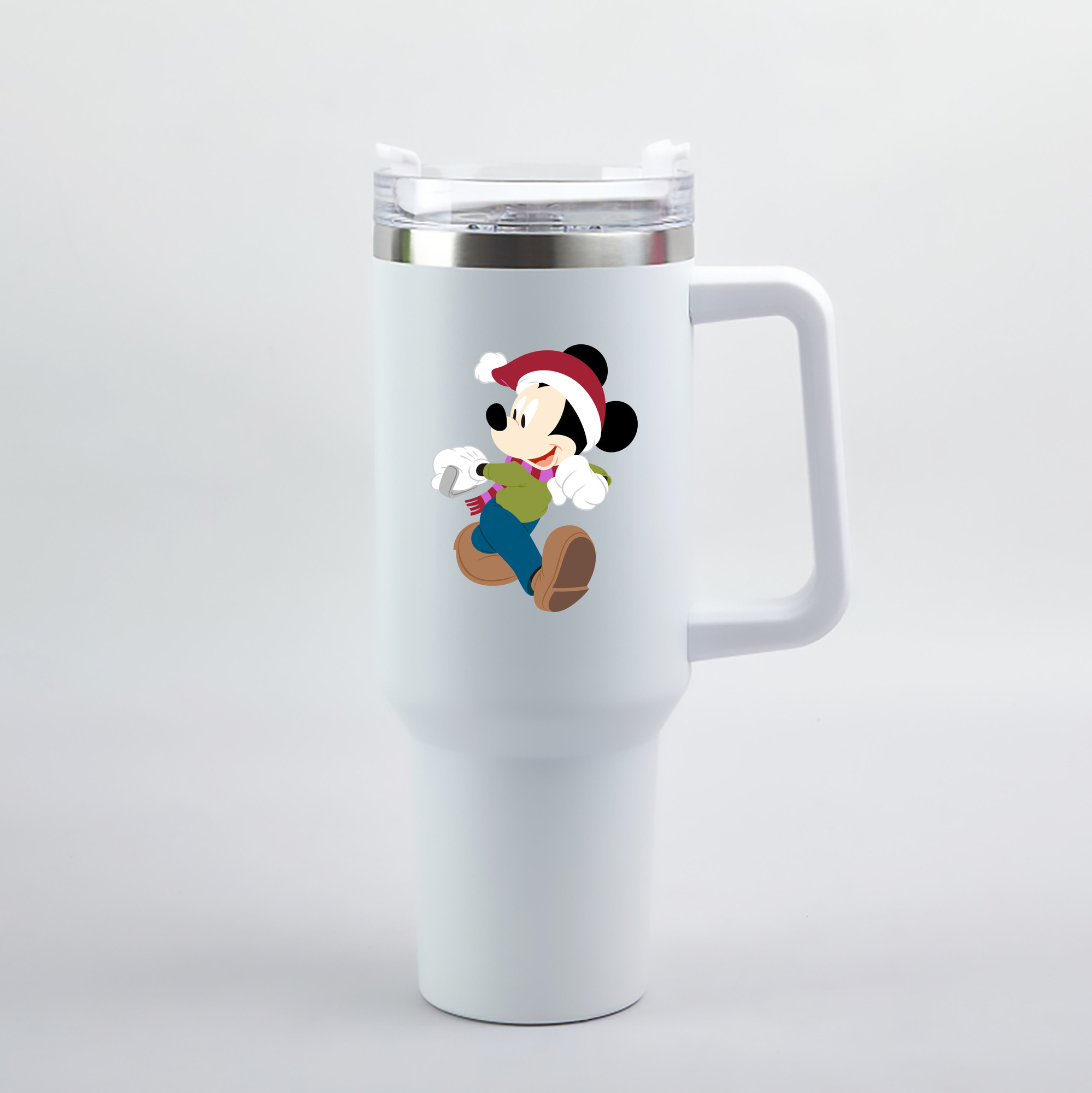 （画像用） ミッキーマウス Mickey Mouse 1200mL車用タンブラー（カラープリント）