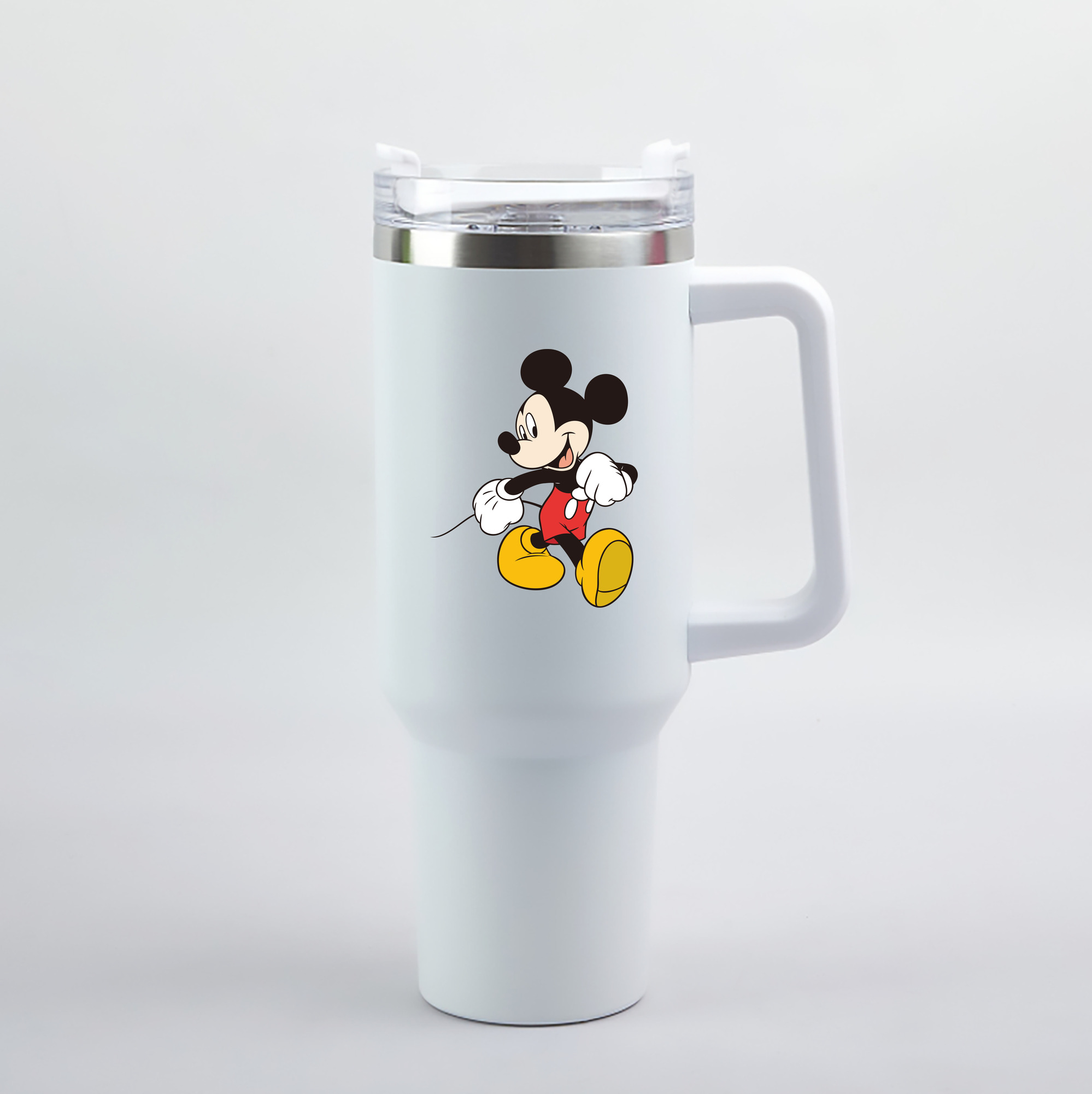 （画像用） ミッキーマウス Mickey Mouse 1200mL車用タンブラー（カラープリント）