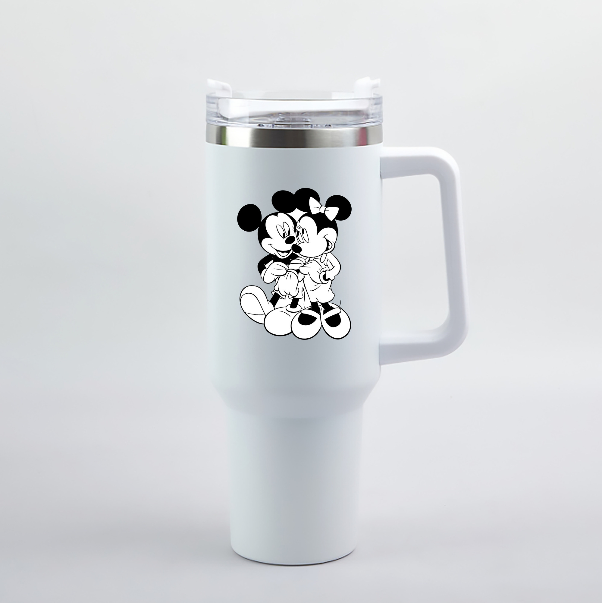 （画像用） ミッキーマウス Mickey Mouse 1200mL車用タンブラー（カラープリント）