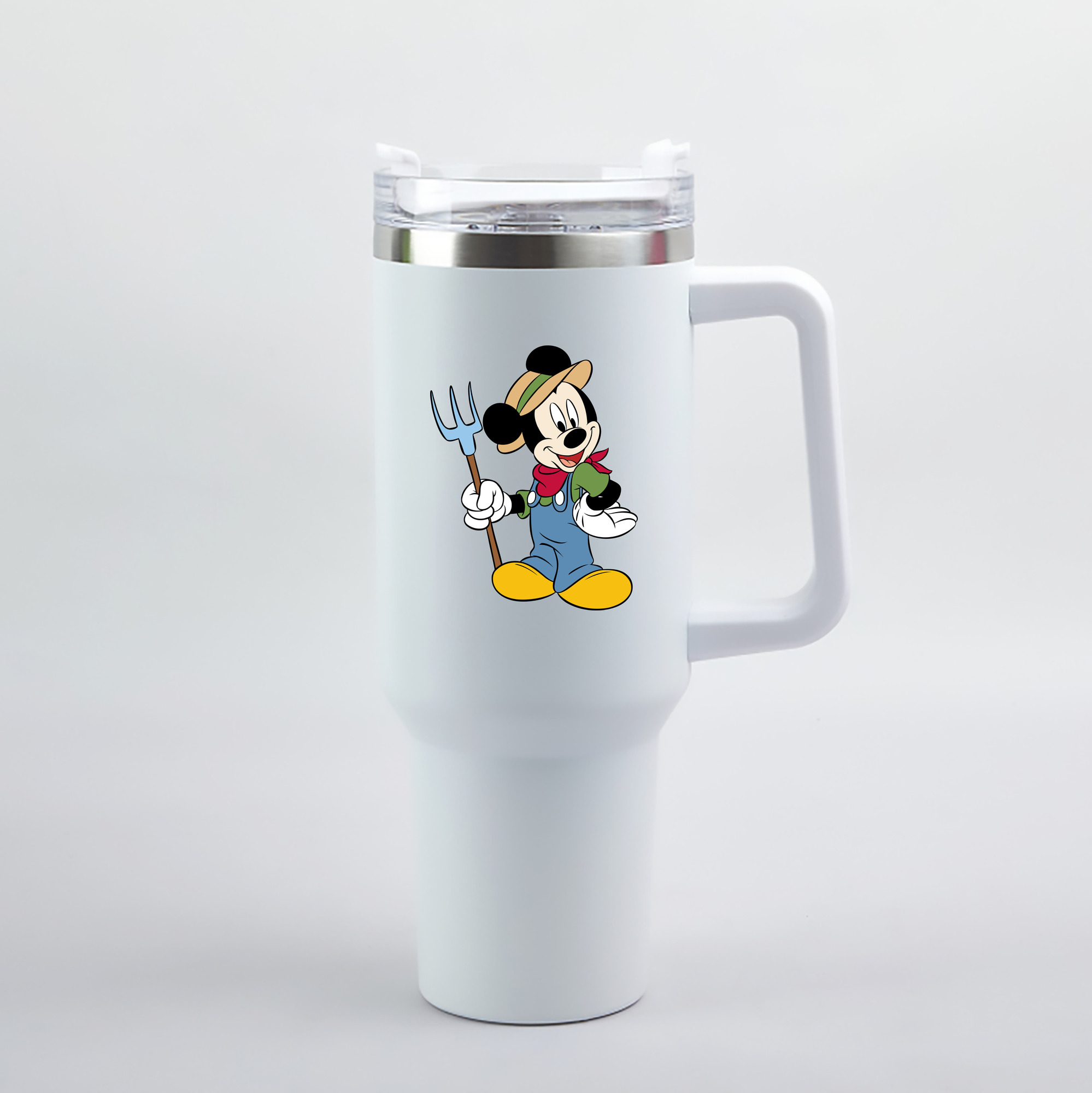 （画像用） ミッキーマウス Mickey Mouse 1200mL車用タンブラー（カラープリント）