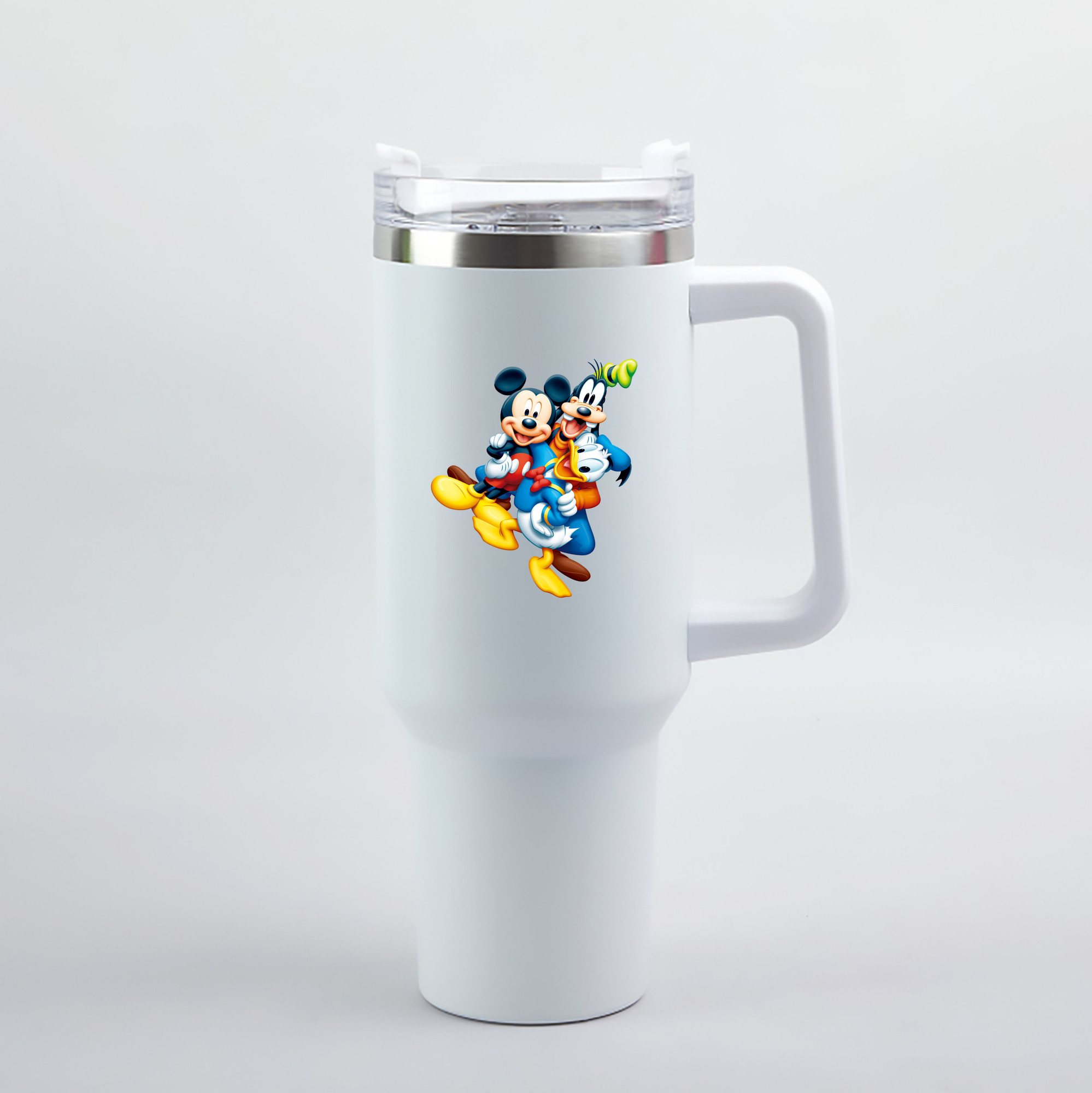 （画像用） ミッキーマウス Mickey Mouse 1200mL車用タンブラー（カラープリント）
