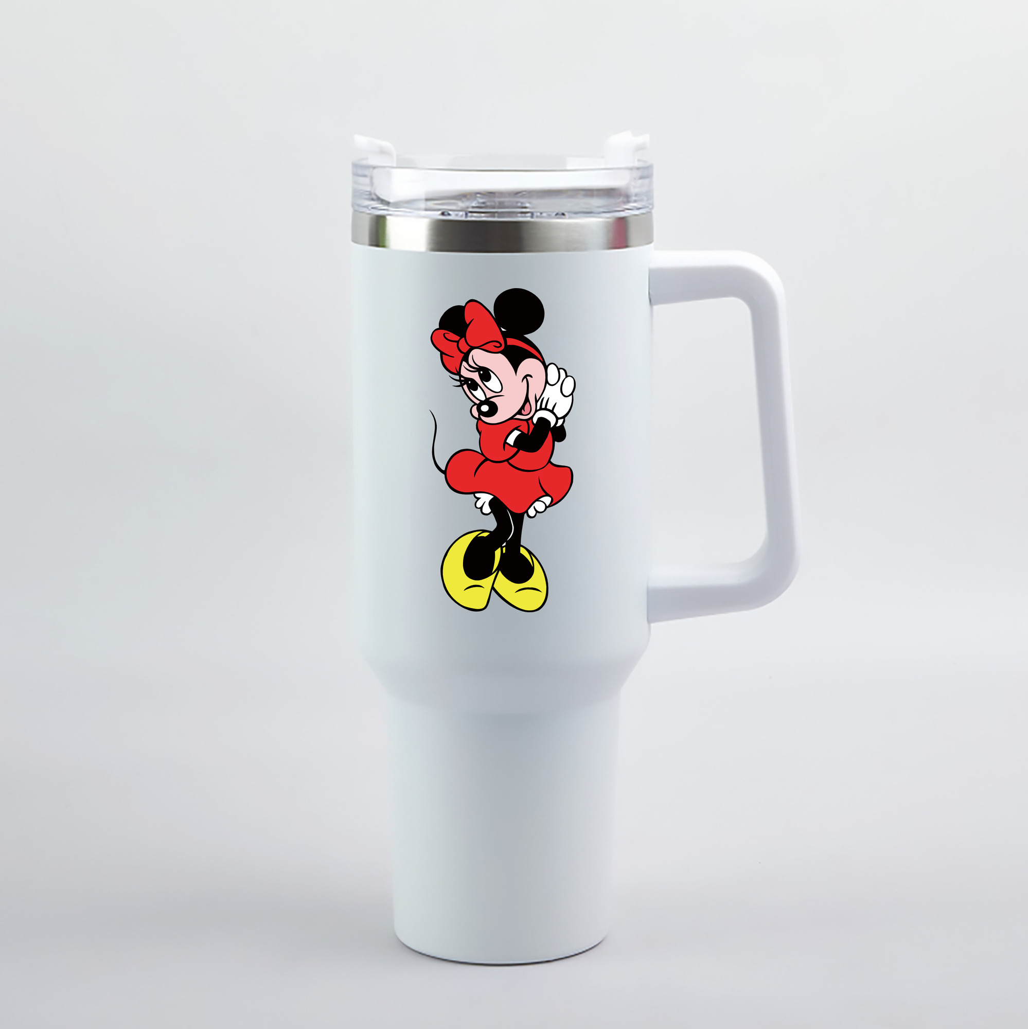 （画像用） ミッキーマウス Mickey Mouse 1200mL車用タンブラー（カラープリント）
