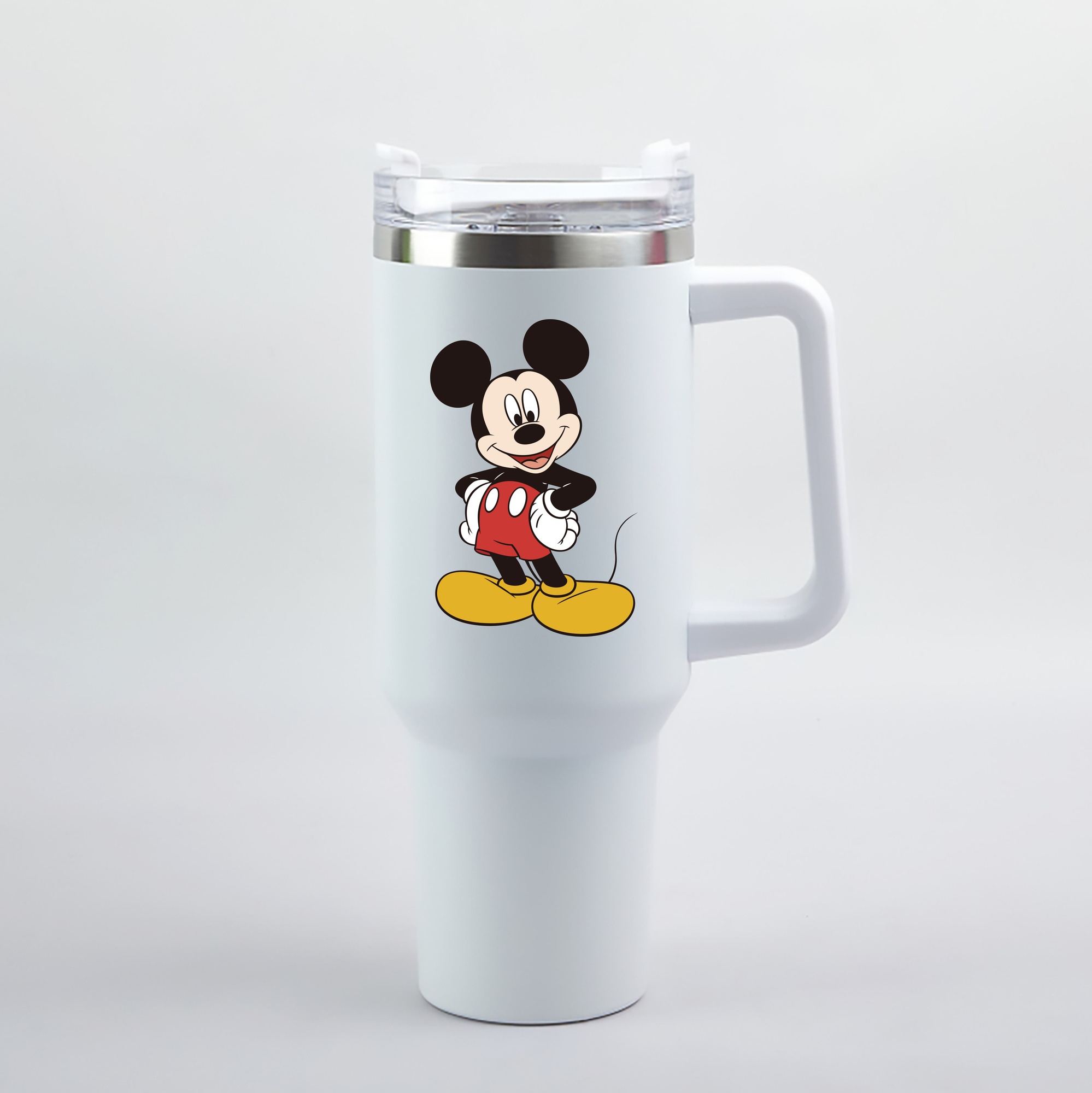 （画像用） ミッキーマウス Mickey Mouse 1200mL車用タンブラー（カラープリント）