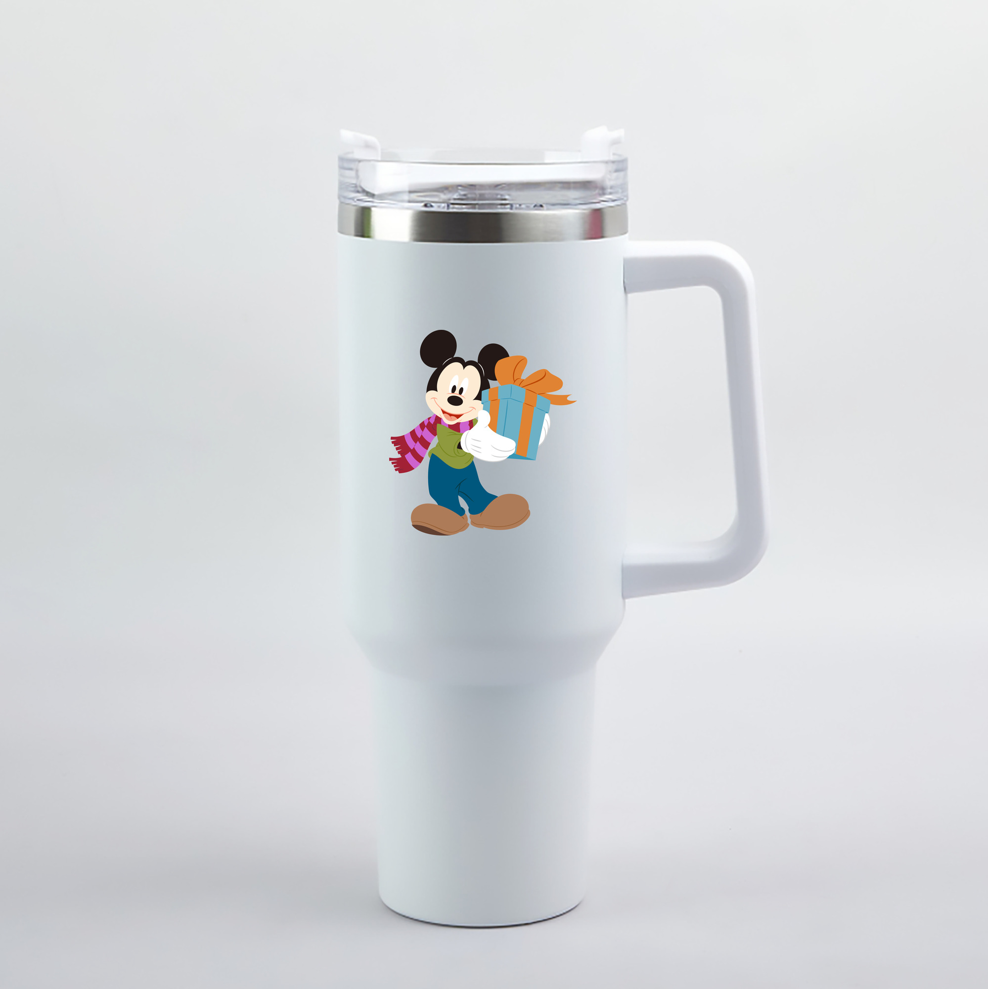 （画像用） ミッキーマウス Mickey Mouse 1200mL車用タンブラー（カラープリント）