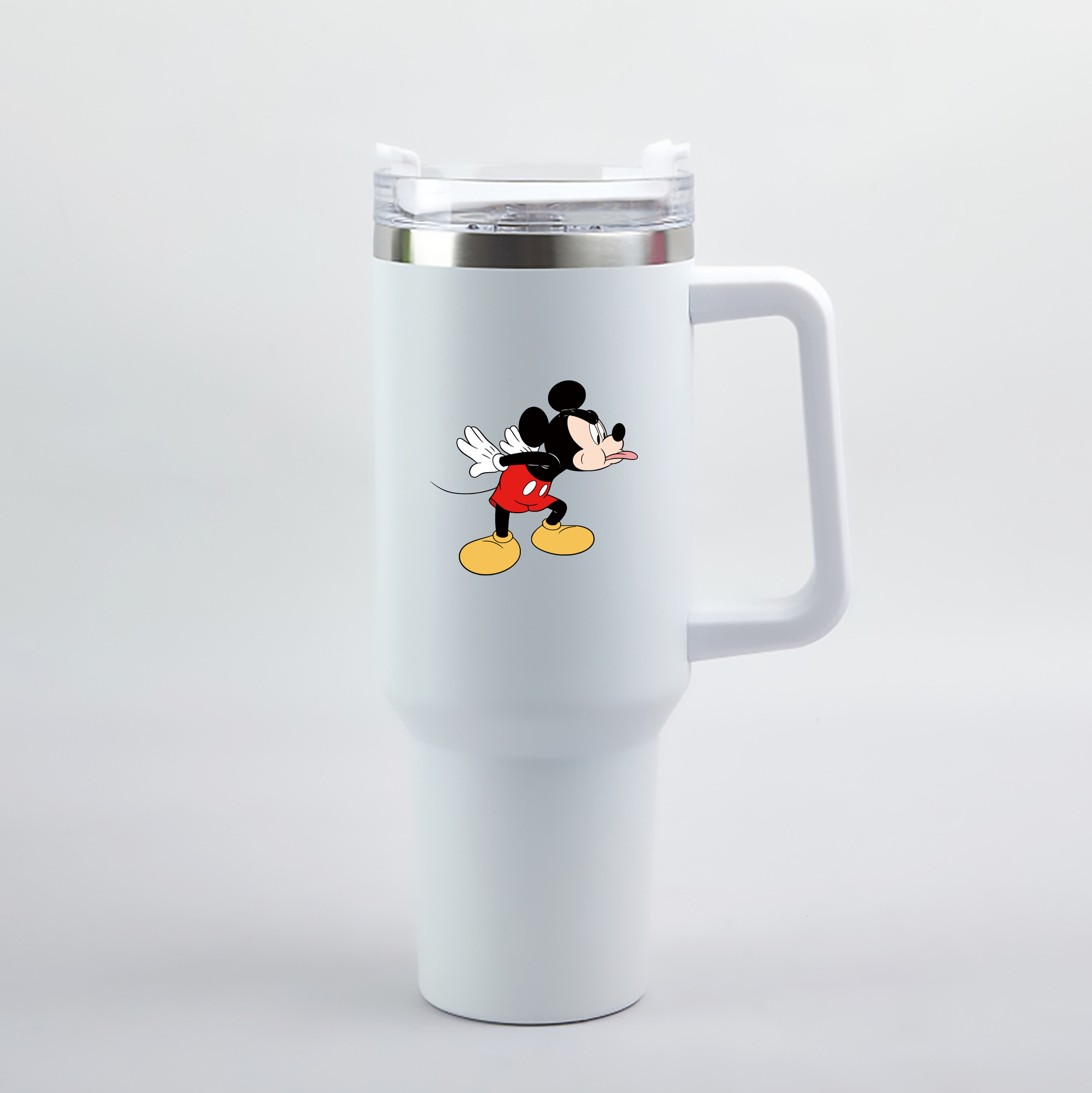 （画像用） ミッキーマウス Mickey Mouse 1200mL車用タンブラー（カラープリント）