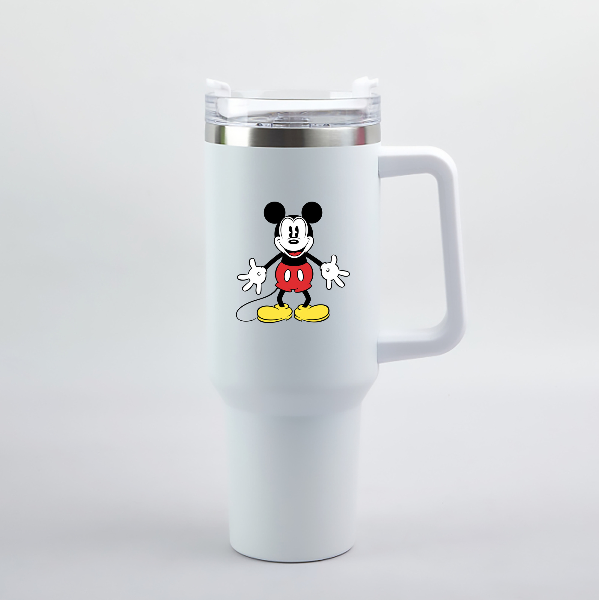（画像用） ミッキーマウス Mickey Mouse 1200mL車用タンブラー（カラープリント）
