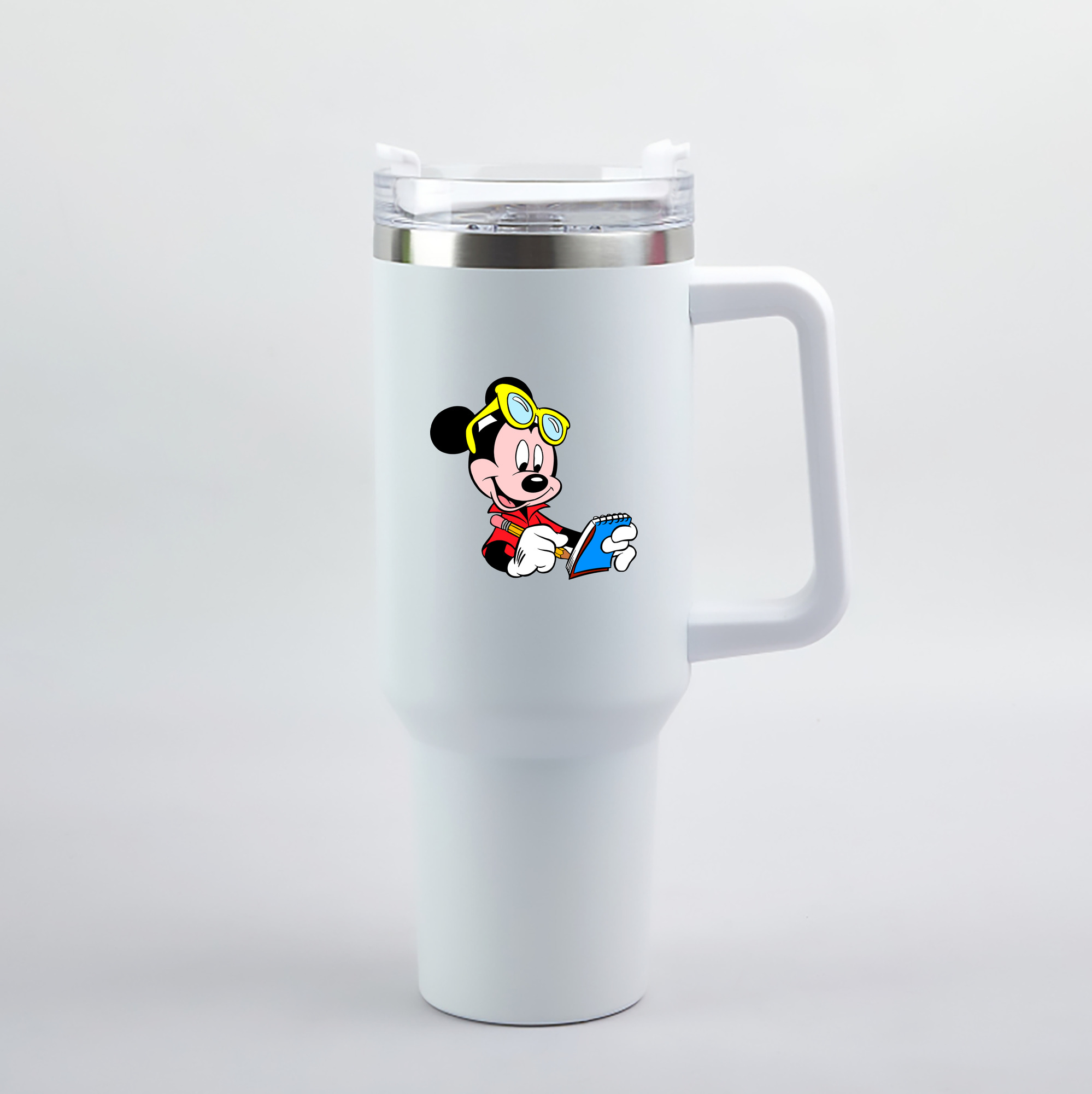 （画像用） ミッキーマウス Mickey Mouse 1200mL車用タンブラー（カラープリント）