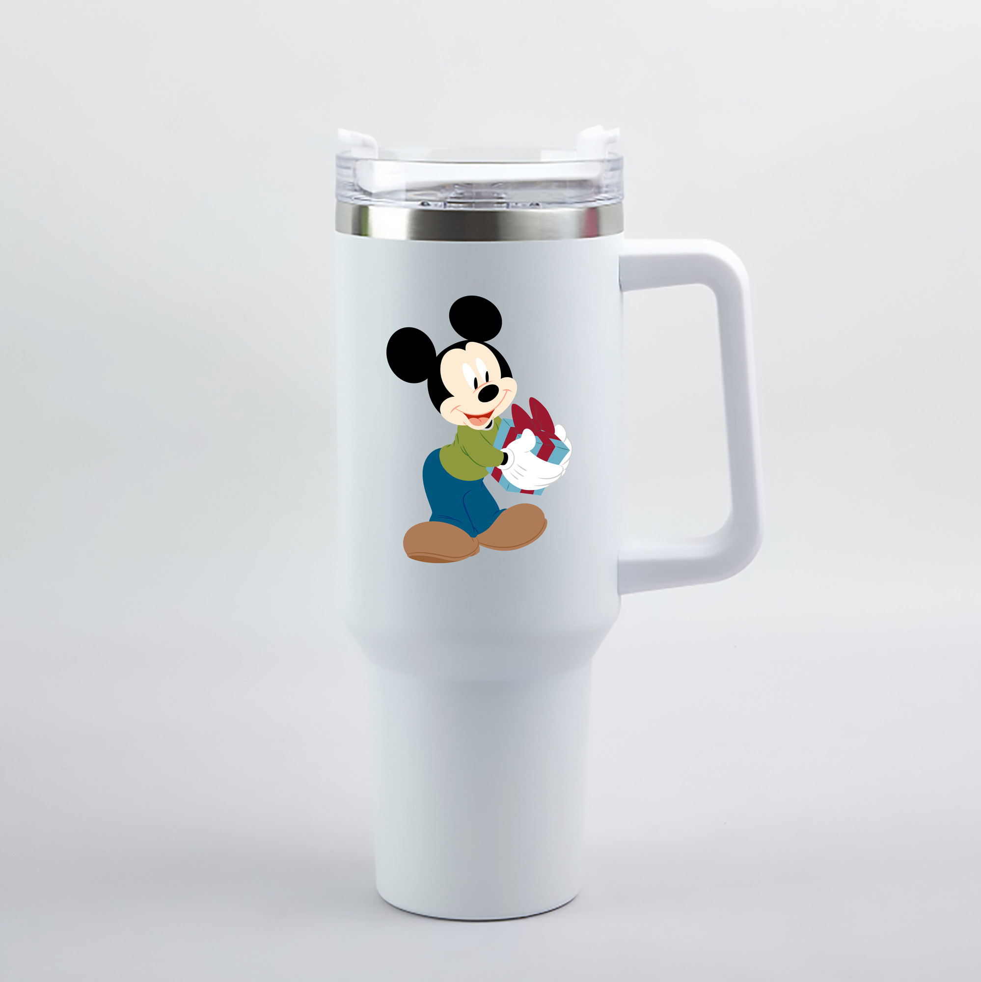 （画像用） ミッキーマウス Mickey Mouse 1200mL車用タンブラー（カラープリント）