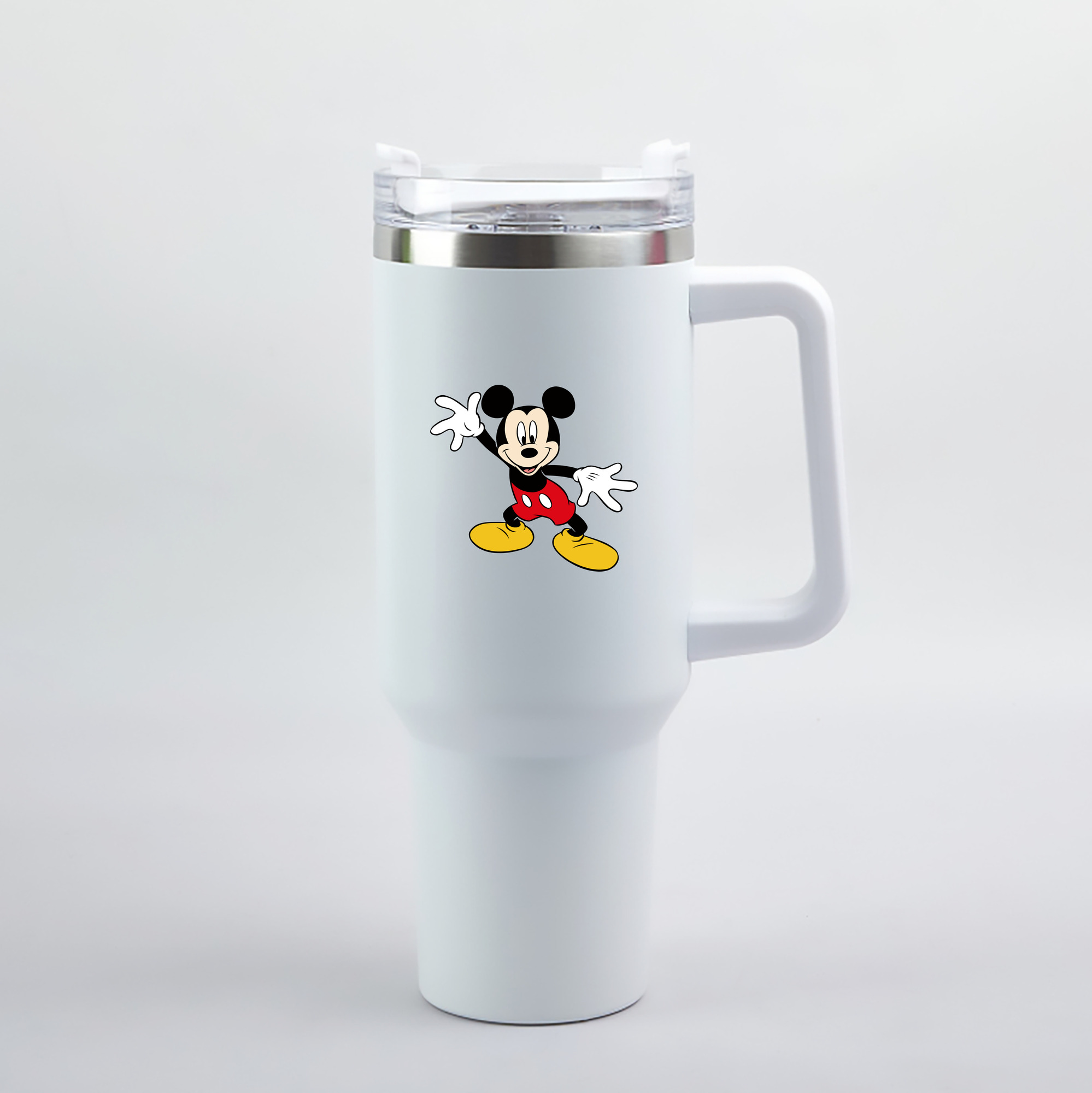 （画像用） ミッキーマウス Mickey Mouse 1200mL車用タンブラー（カラープリント）