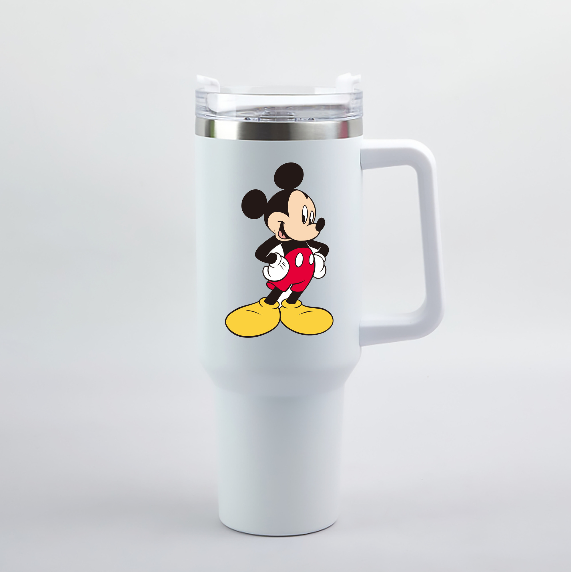 （画像用） ミッキーマウス Mickey Mouse 1200mL車用タンブラー（カラープリント）