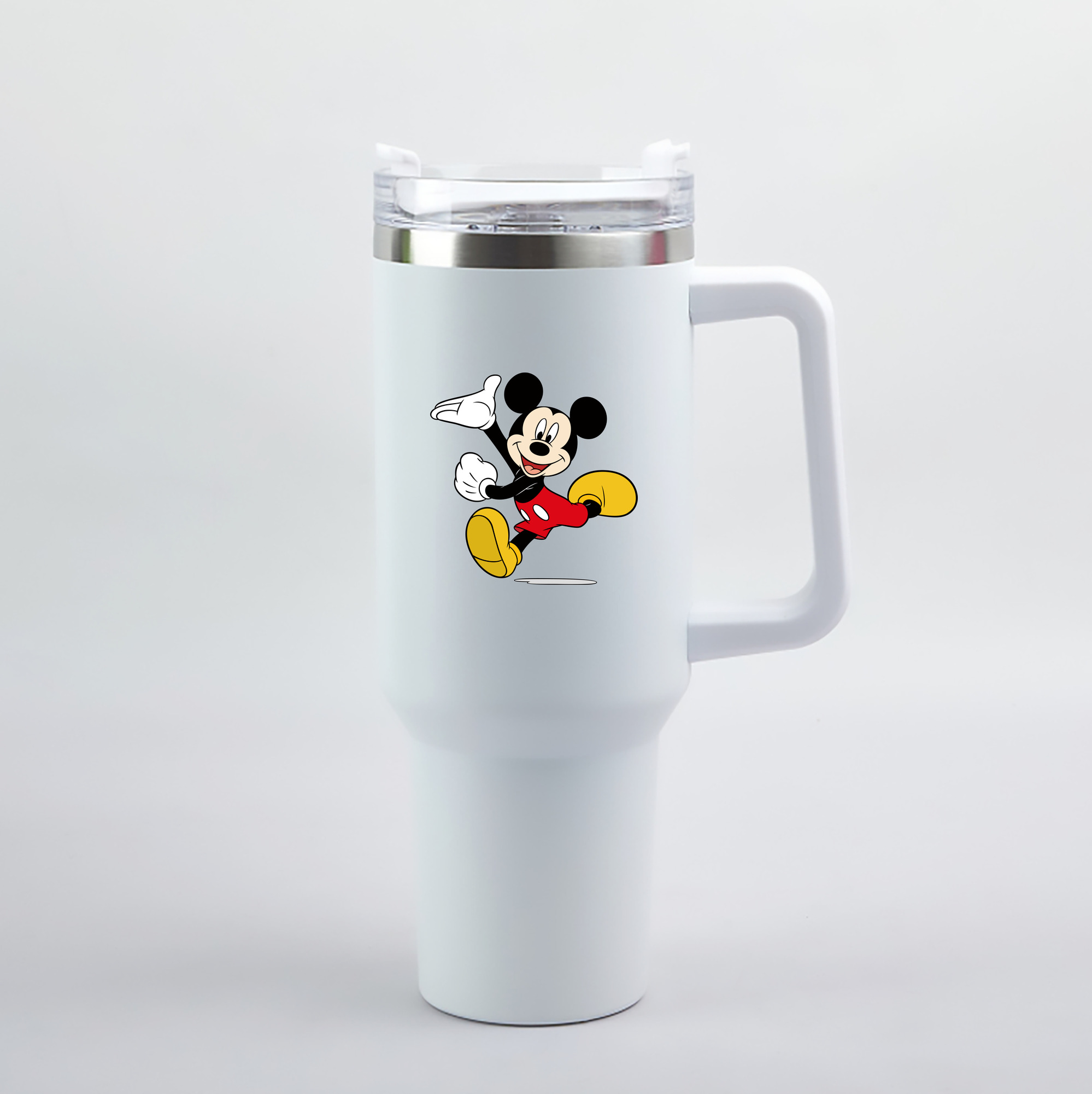 （画像用） ミッキーマウス Mickey Mouse 1200mL車用タンブラー（カラープリント）