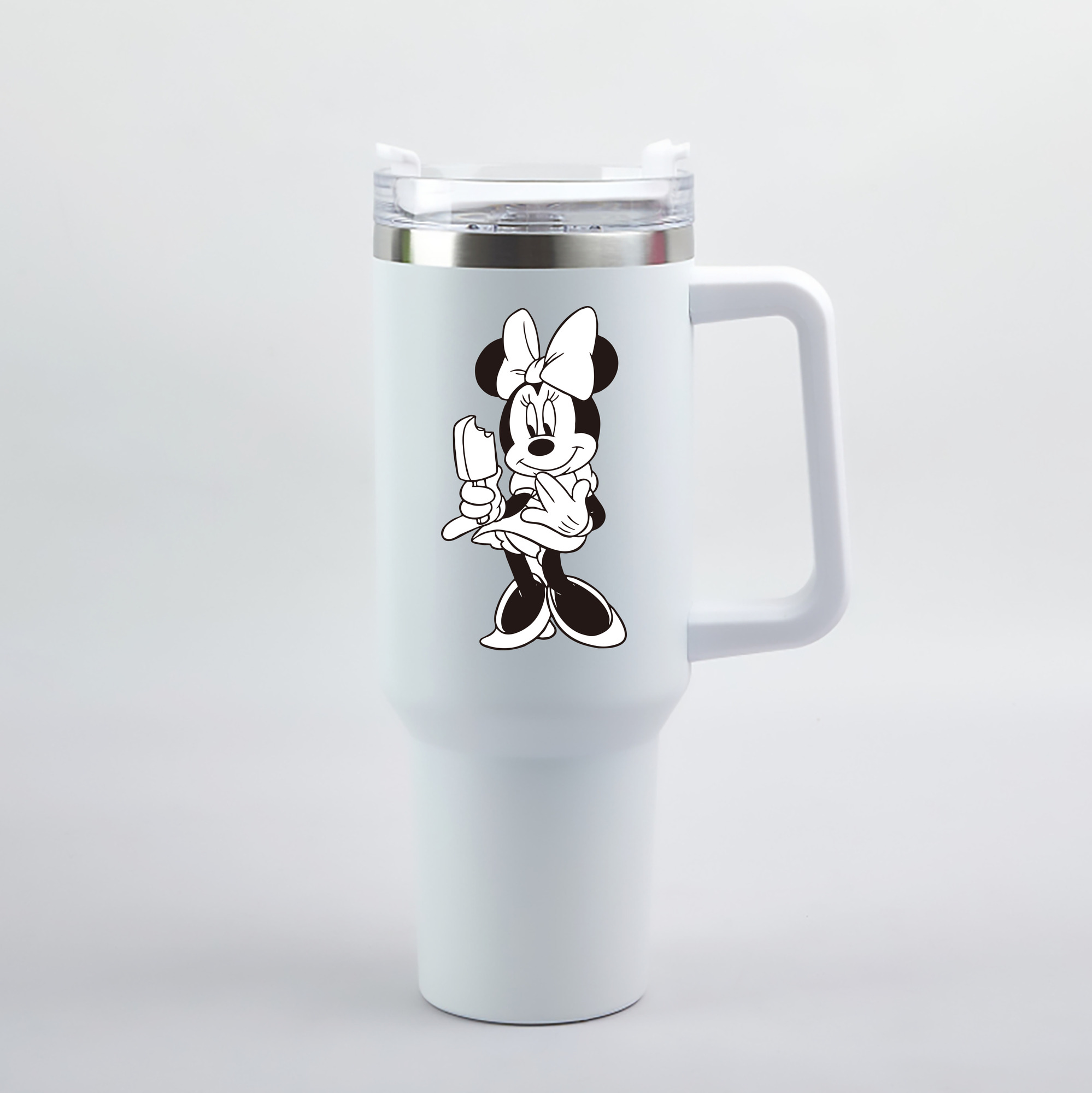 （画像用） ミッキーマウス Mickey Mouse 1200mL車用タンブラー（カラープリント）