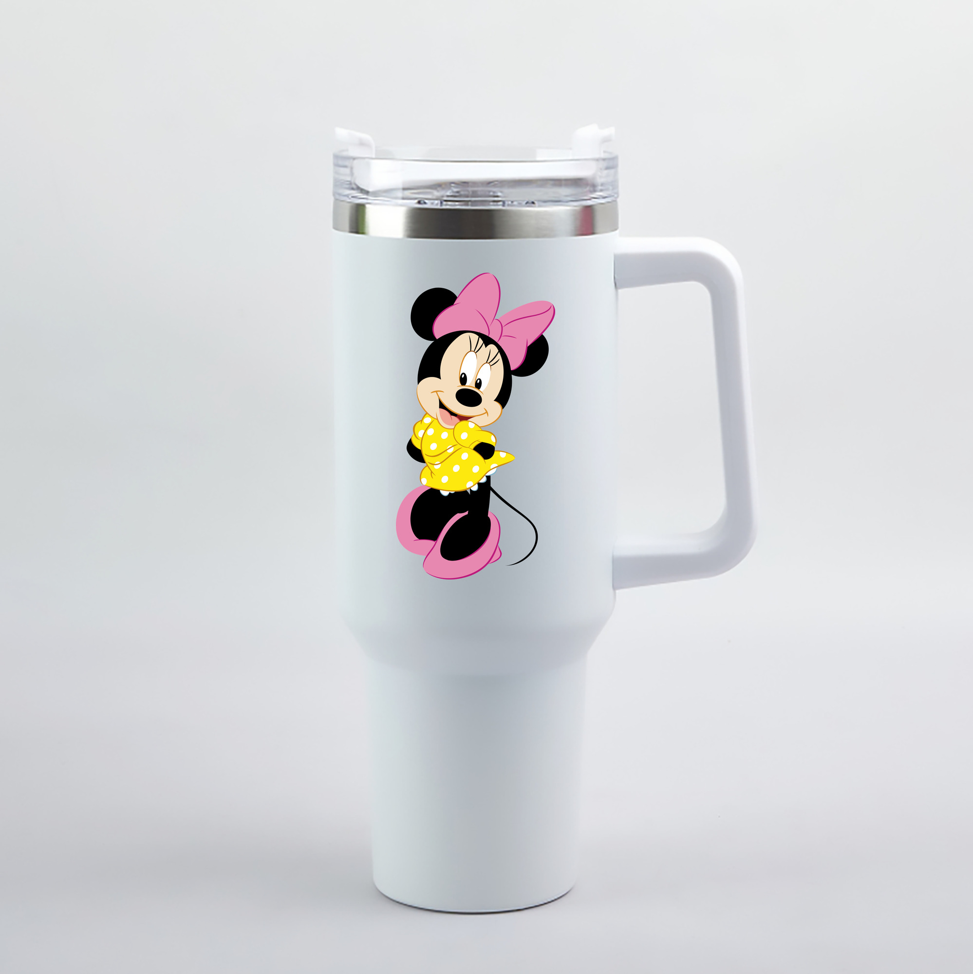 （画像用） ミッキーマウス Mickey Mouse 1200mL車用タンブラー（カラープリント）