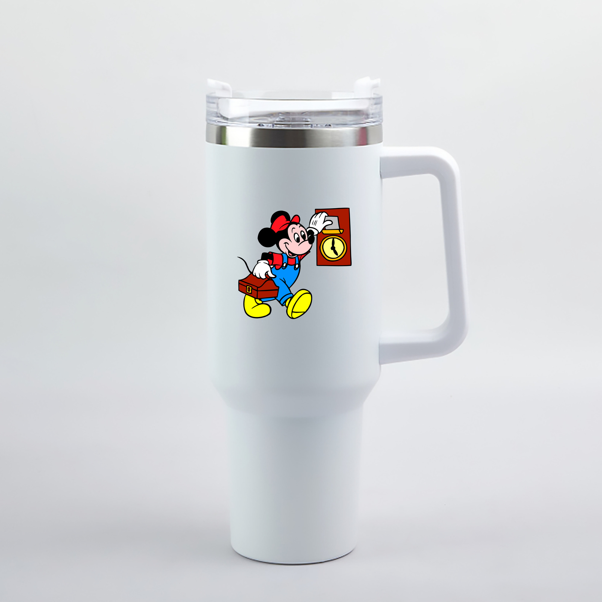 （画像用） ミッキーマウス Mickey Mouse 1200mL車用タンブラー（カラープリント）