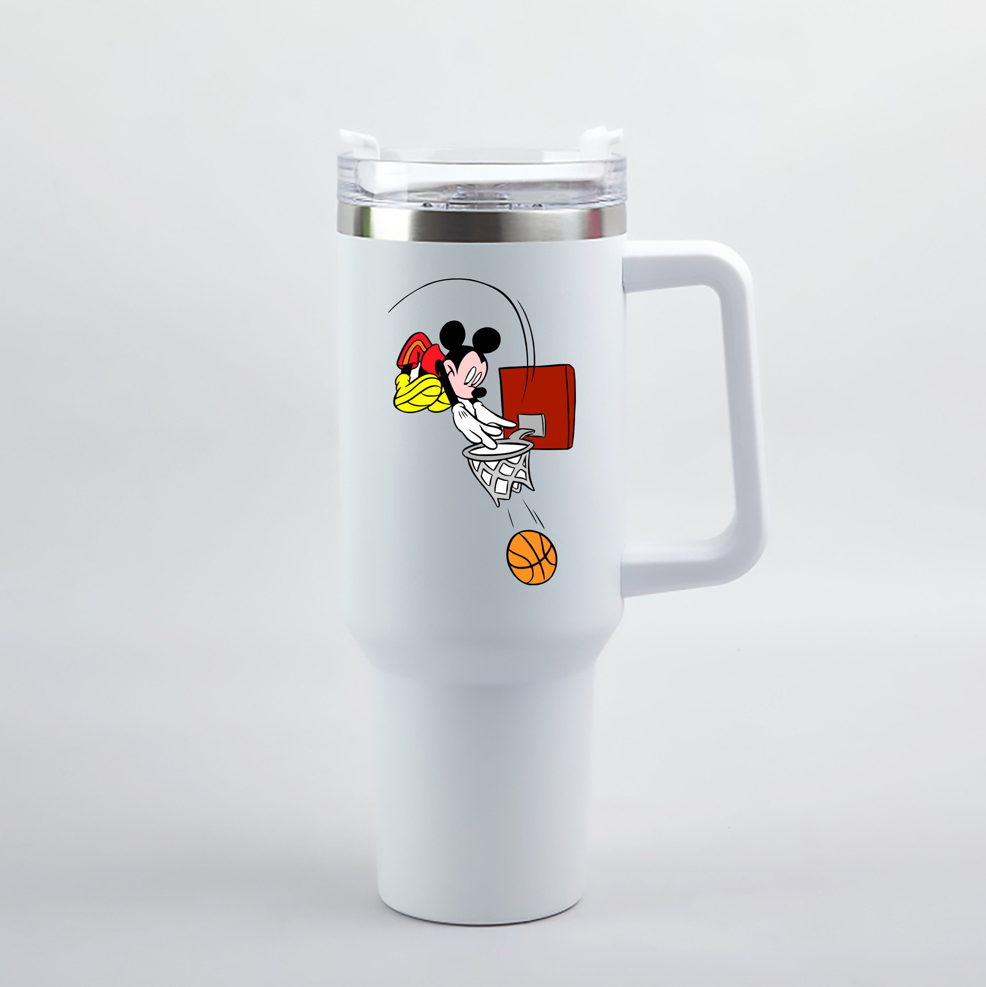 （画像用） ミッキーマウス Mickey Mouse 1200mL車用タンブラー（カラープリント）
