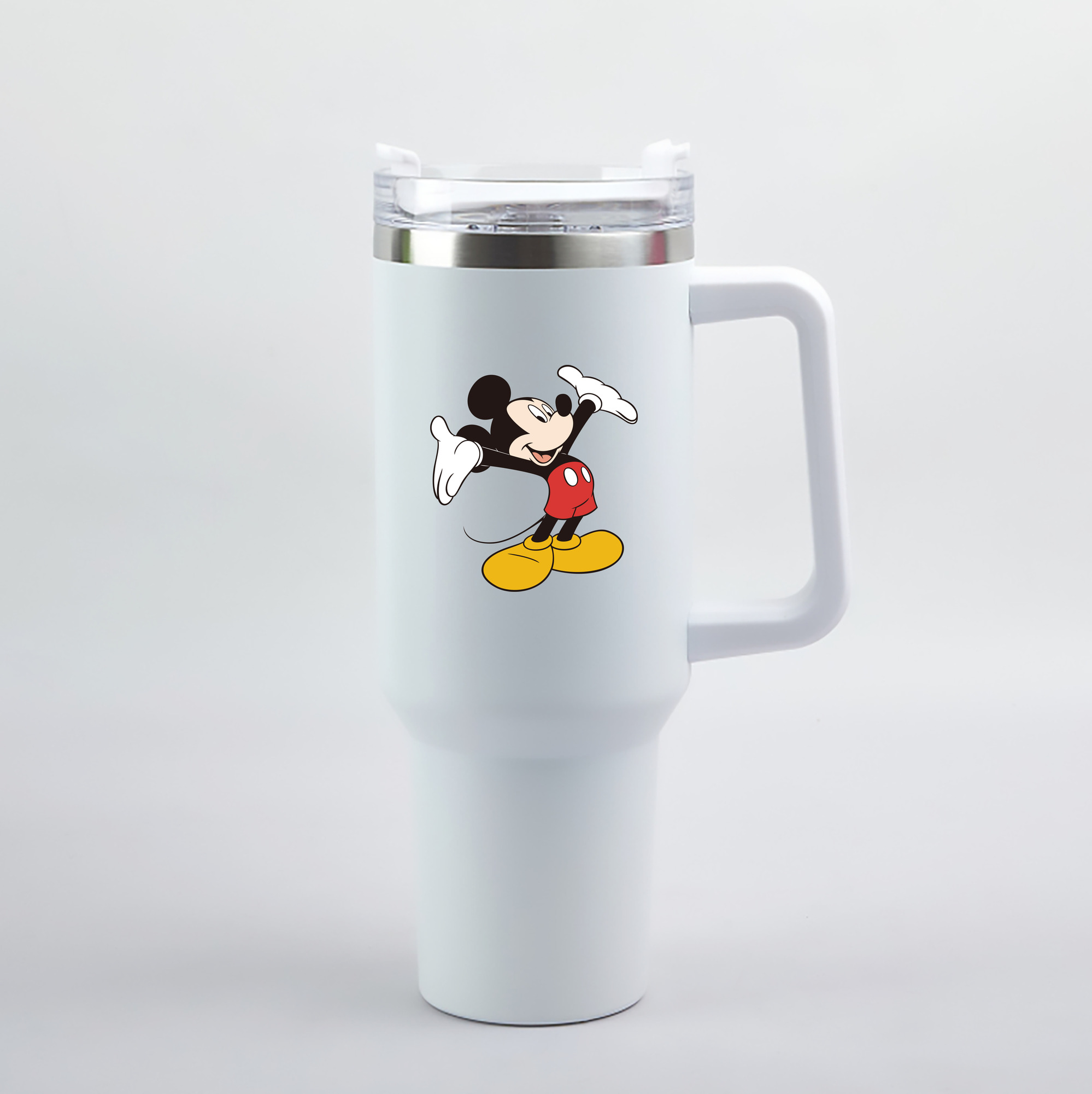 （画像用） ミッキーマウス Mickey Mouse 1200mL車用タンブラー（カラープリント）