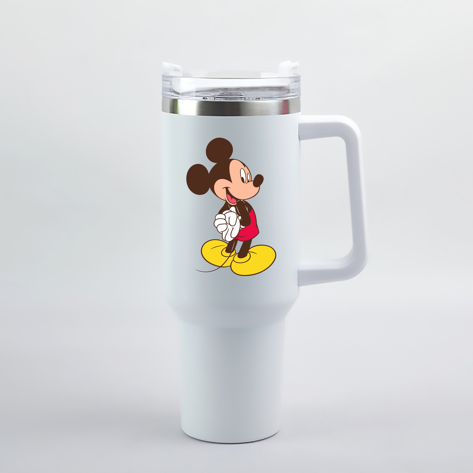 （画像用） ミッキーマウス Mickey Mouse 1200mL車用タンブラー（カラープリント）