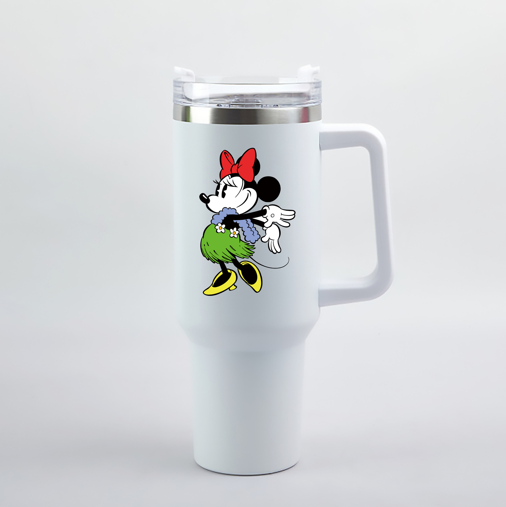 （画像用） ミッキーマウス Mickey Mouse 1200mL車用タンブラー（カラープリント）
