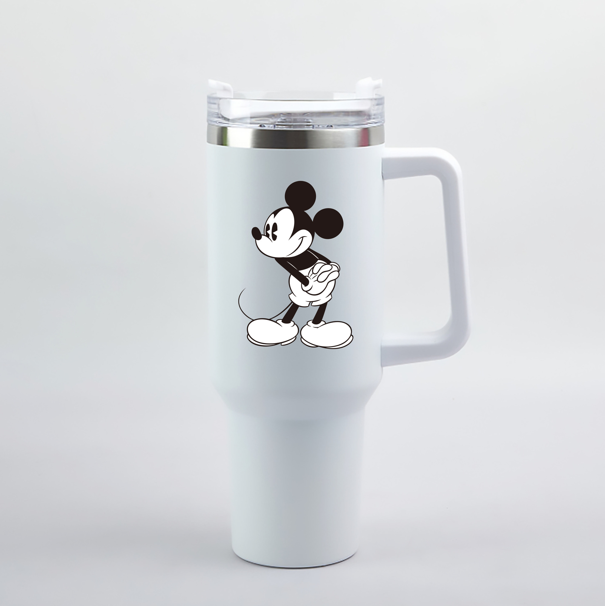 （画像用） ミッキーマウス Mickey Mouse 1200mL車用タンブラー（カラープリント）