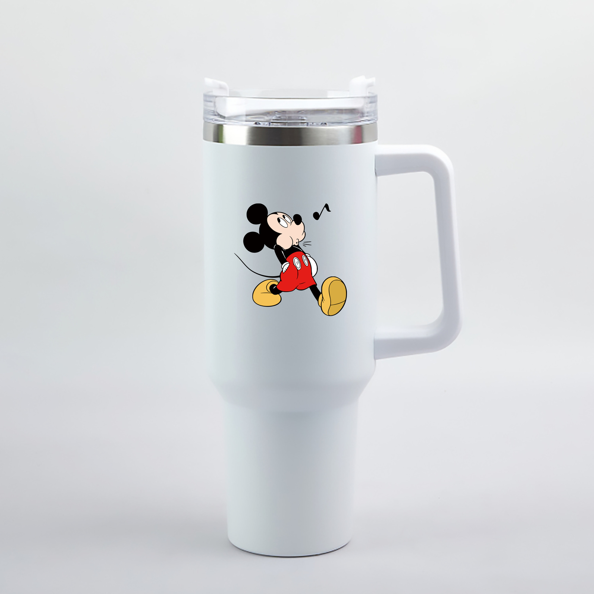 （画像用） ミッキーマウス Mickey Mouse 1200mL車用タンブラー（カラープリント）
